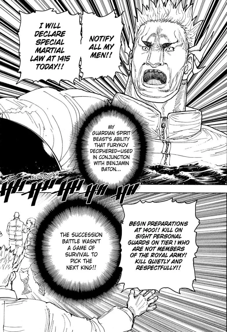 Hunter x Hunter Colored Manga, chapter 413, page 14