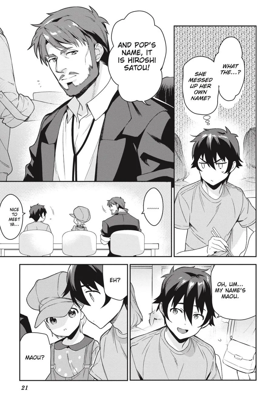 The Devil is a Part-Timer!, chapter 70, page 22