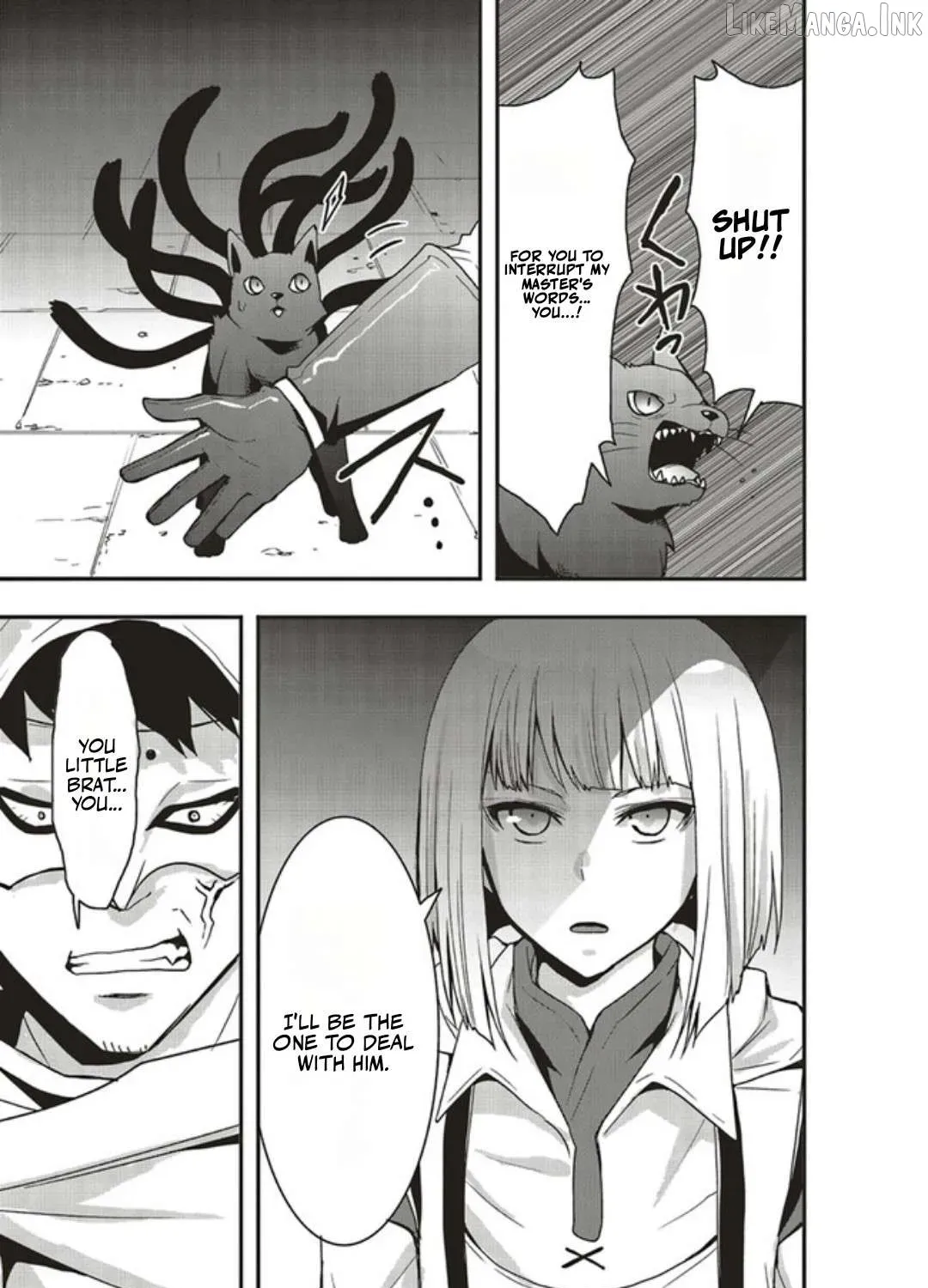 Sono Bouken-sha, Toriatsukai chuui. ~Shoutai wa Muteki no Geboku-tachi o Suberu Isekai Saikyou no Madou-ou~, chapter 16.1, page 19