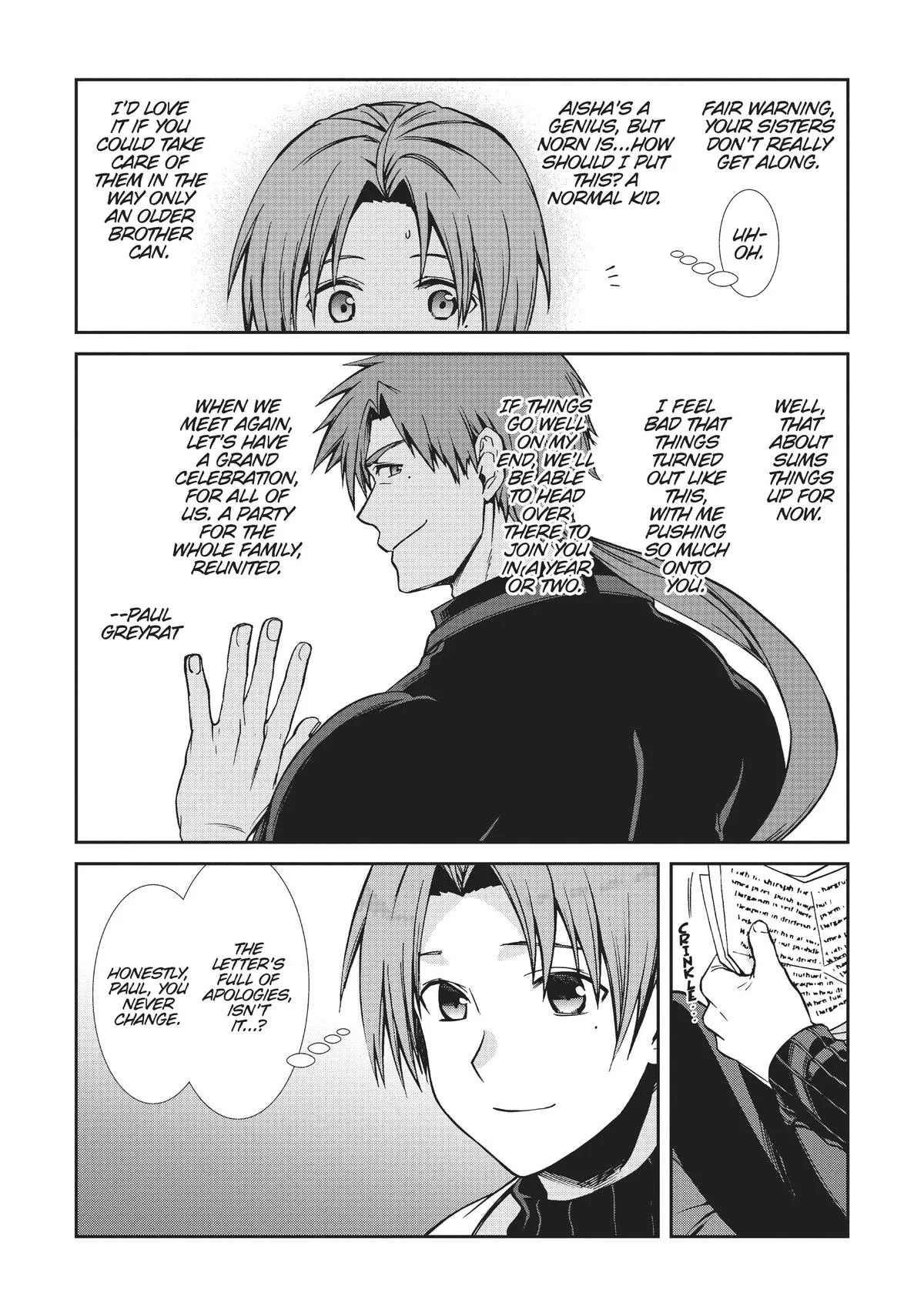 Mushoku Tensei: Jobless Reincarnation, chapter 83, page 4