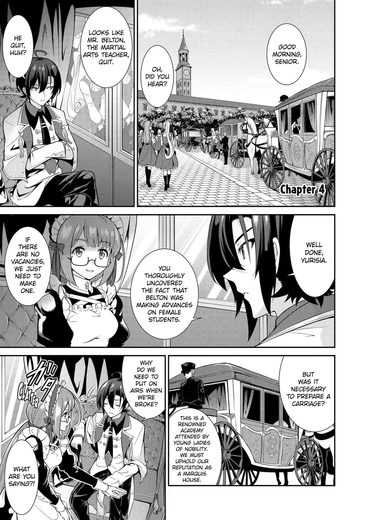 Trained to be the Ultimate Anti-magic Spellblade, chapter 4, page 1