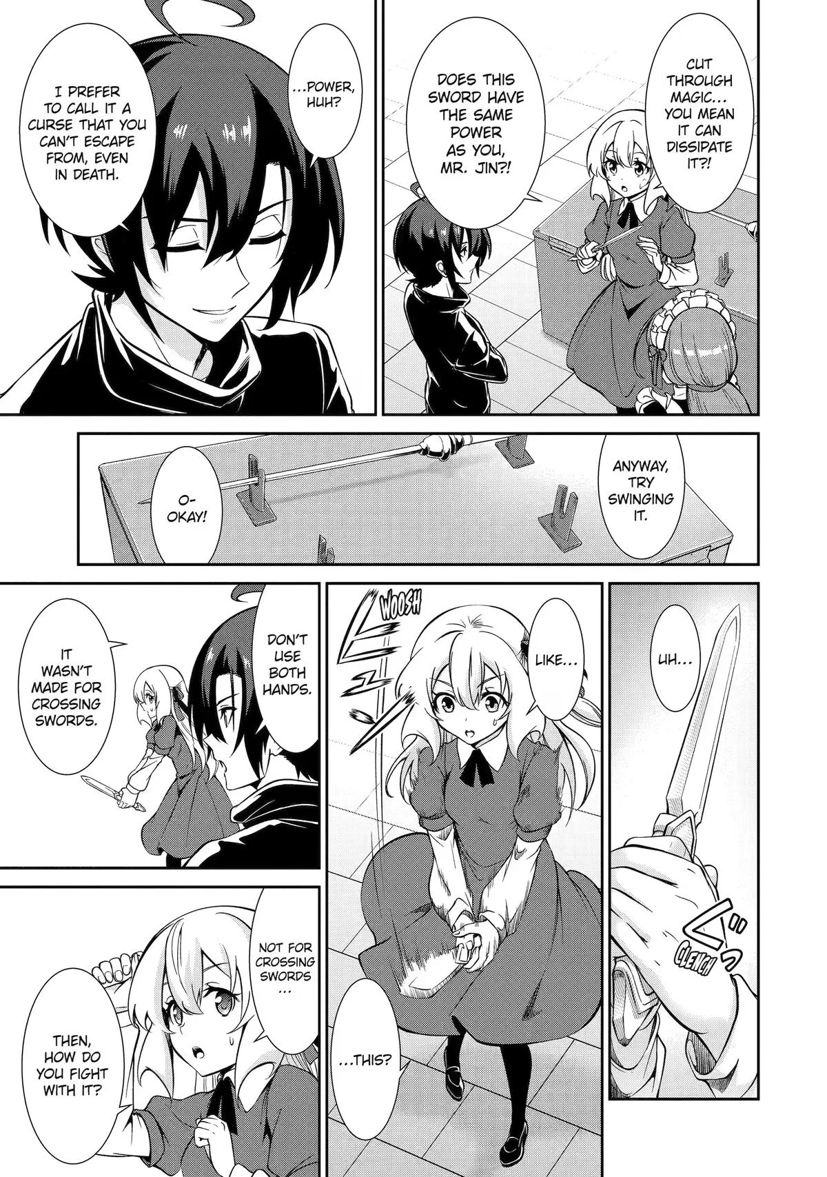 Trained to be the Ultimate Anti-magic Spellblade, chapter 5, page 33