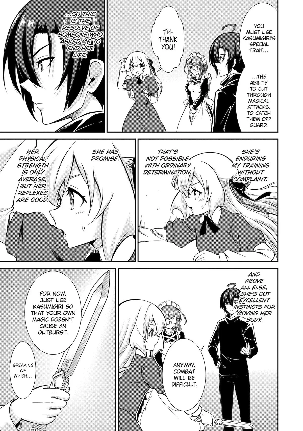 Trained to be the Ultimate Anti-magic Spellblade, chapter 5, page 35