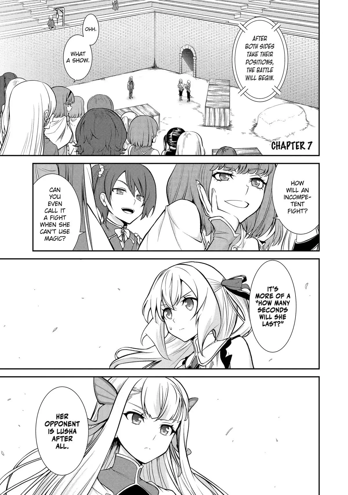 Trained to be the Ultimate Anti-magic Spellblade, chapter 7, page 1