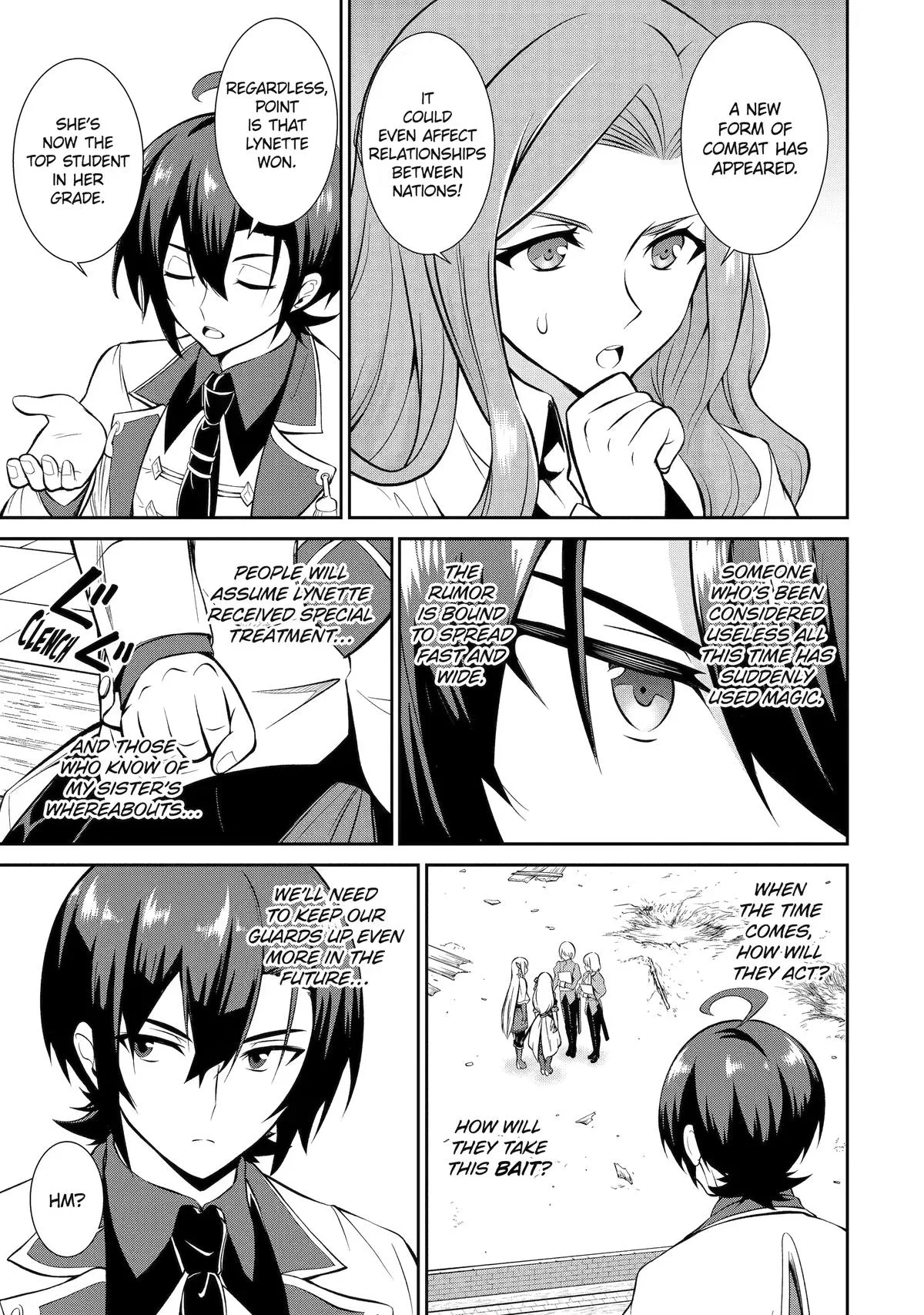 Trained to be the Ultimate Anti-magic Spellblade, chapter 7, page 34