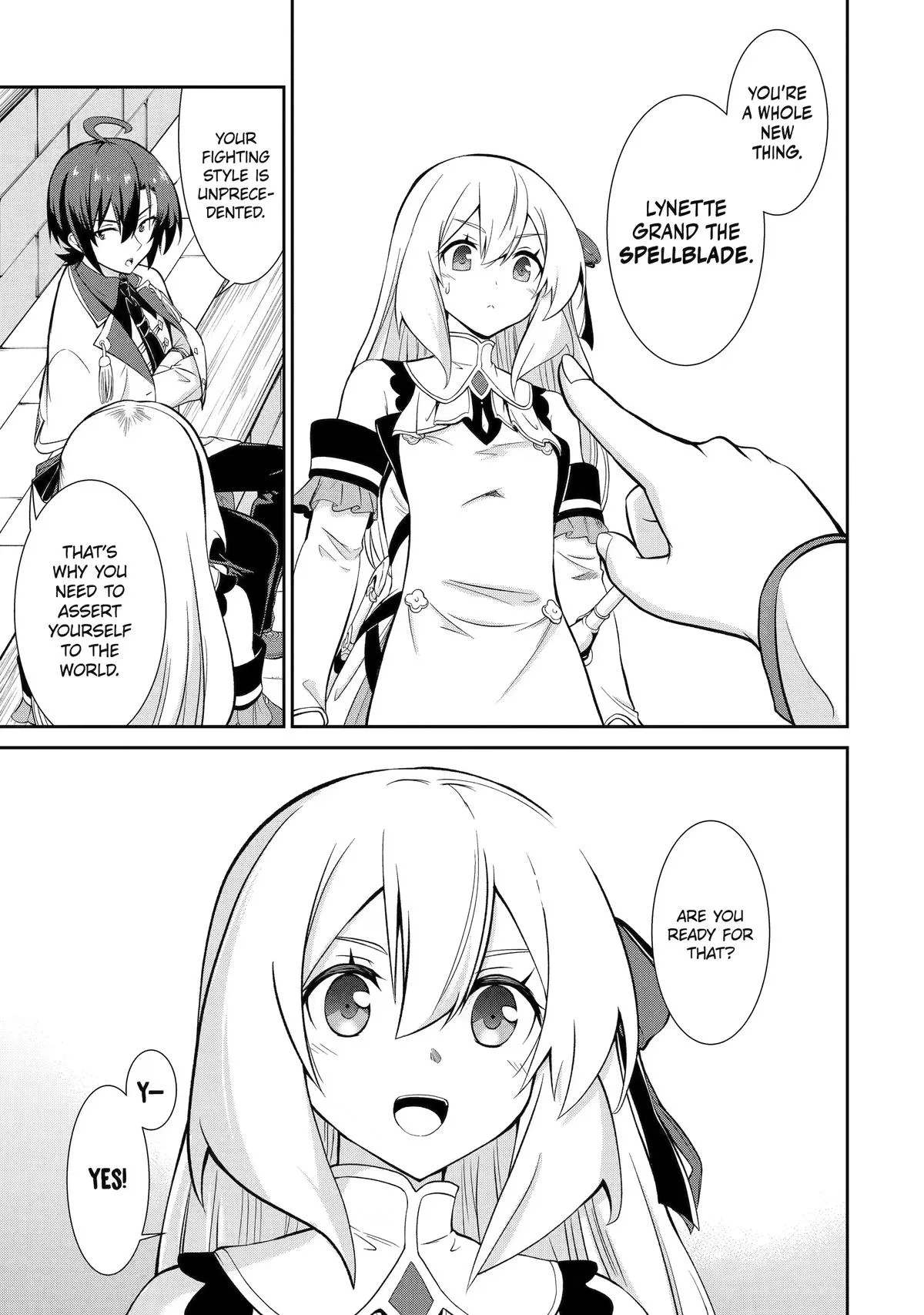 Trained to be the Ultimate Anti-magic Spellblade, chapter 7, page 40
