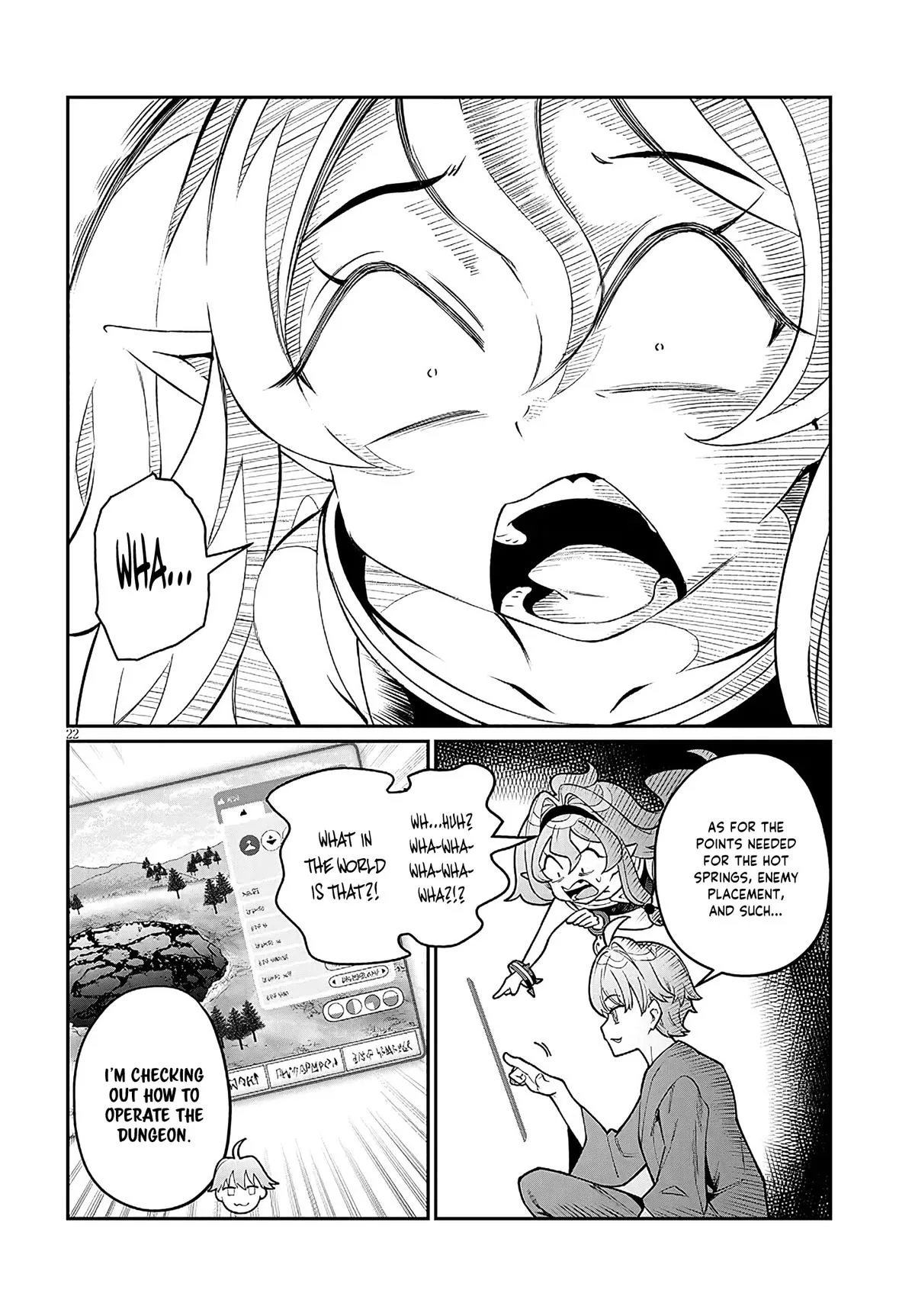Isekai Tensei Dungeon Master: Onsen Dungeon o Tsukuru, chapter 1, page 21