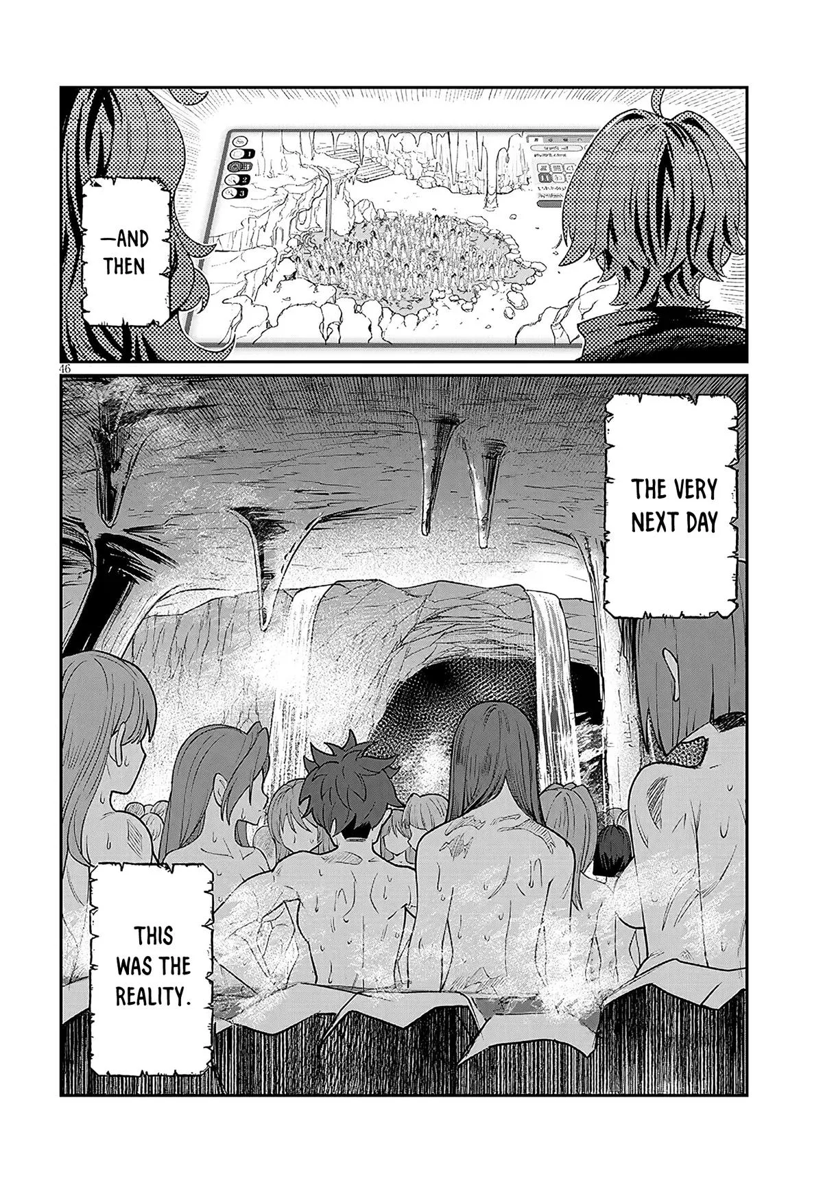 Isekai Tensei Dungeon Master: Onsen Dungeon o Tsukuru, chapter 1, page 45