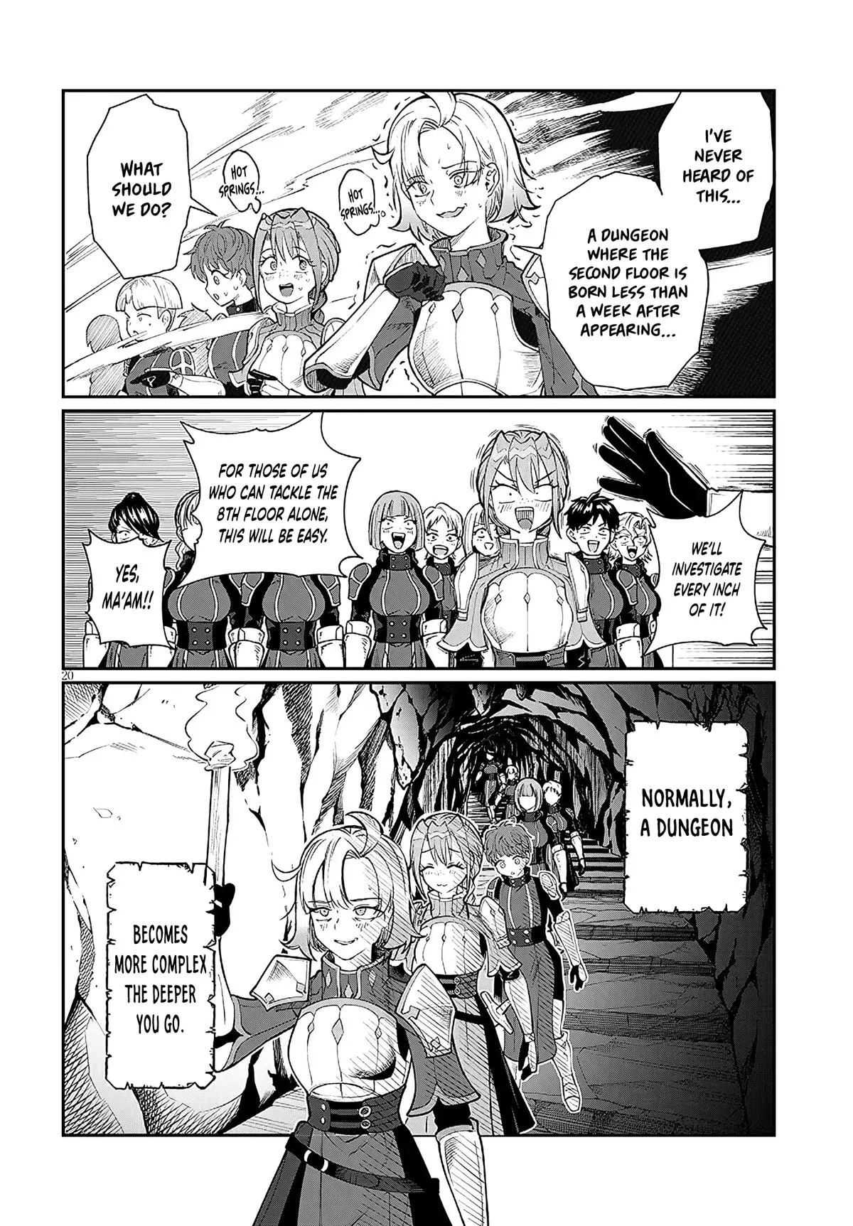 Isekai Tensei Dungeon Master: Onsen Dungeon o Tsukuru, chapter 2, page 19