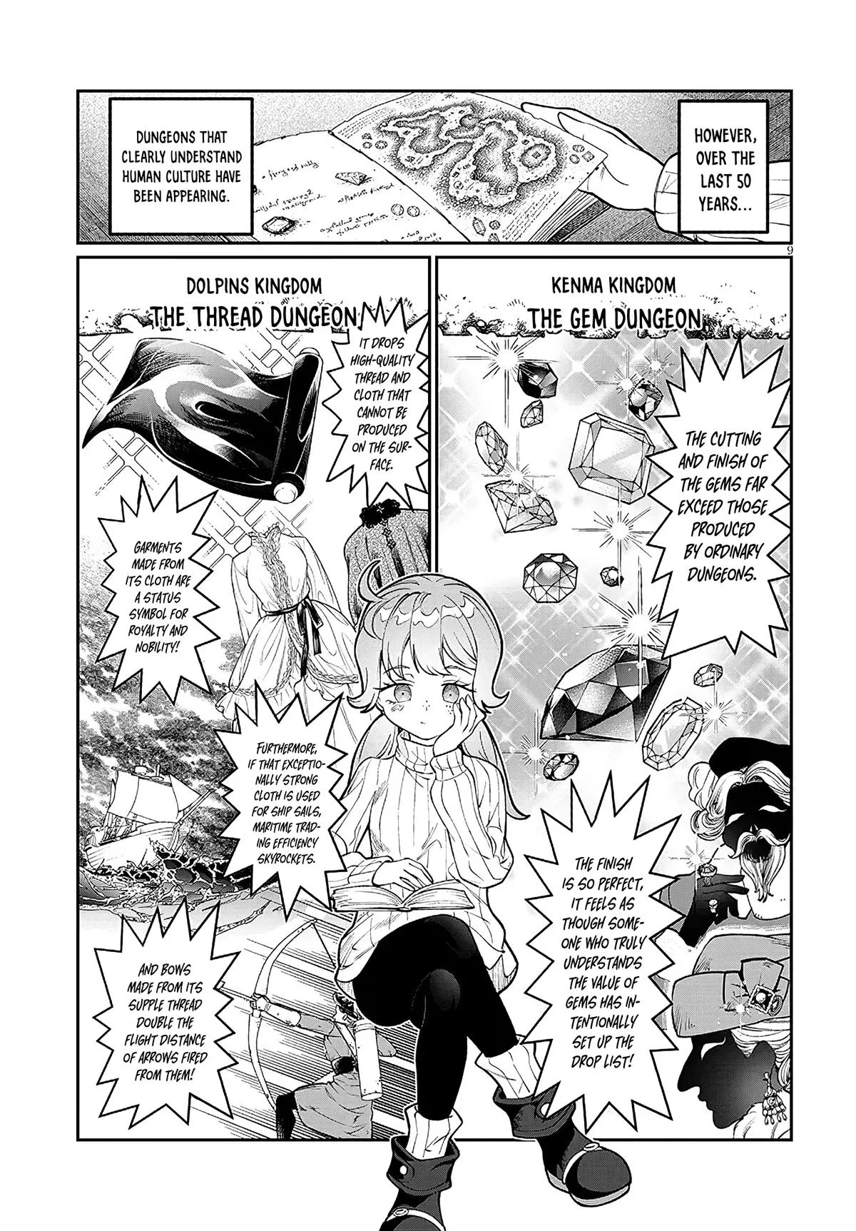 Isekai Tensei Dungeon Master: Onsen Dungeon o Tsukuru, chapter 4, page 9