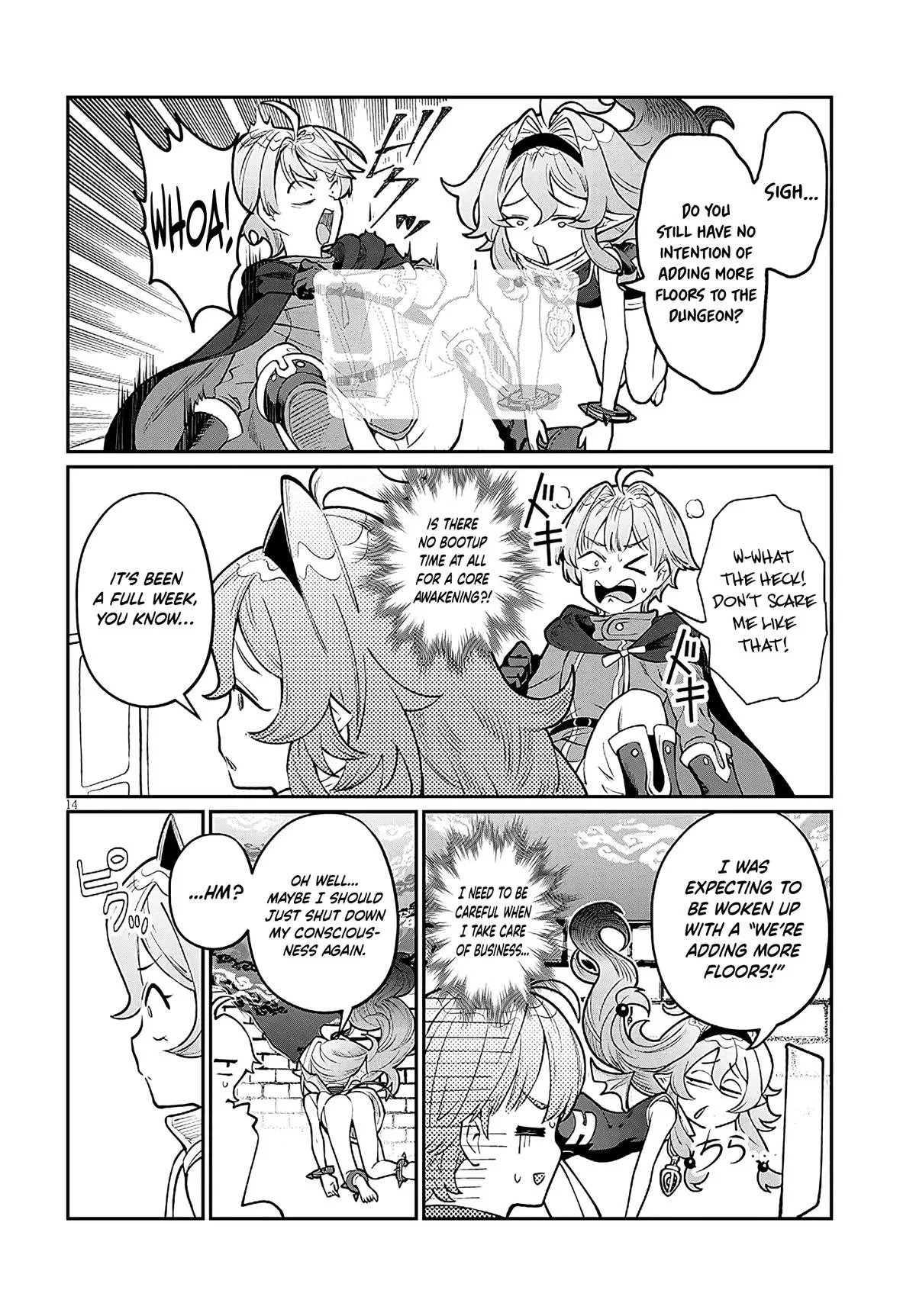 Isekai Tensei Dungeon Master: Onsen Dungeon o Tsukuru, chapter 4, page 14