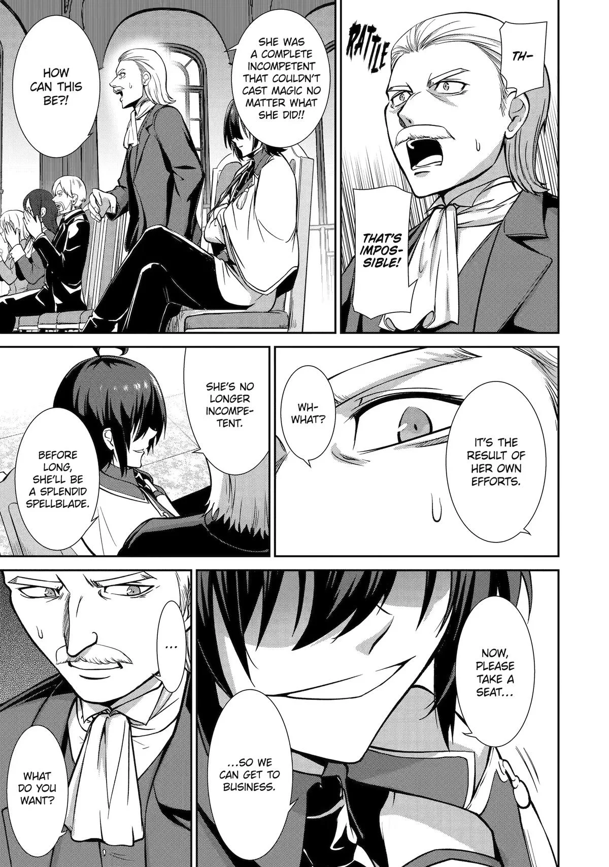 Trained to be the Ultimate Anti-magic Spellblade, chapter 13, page 37