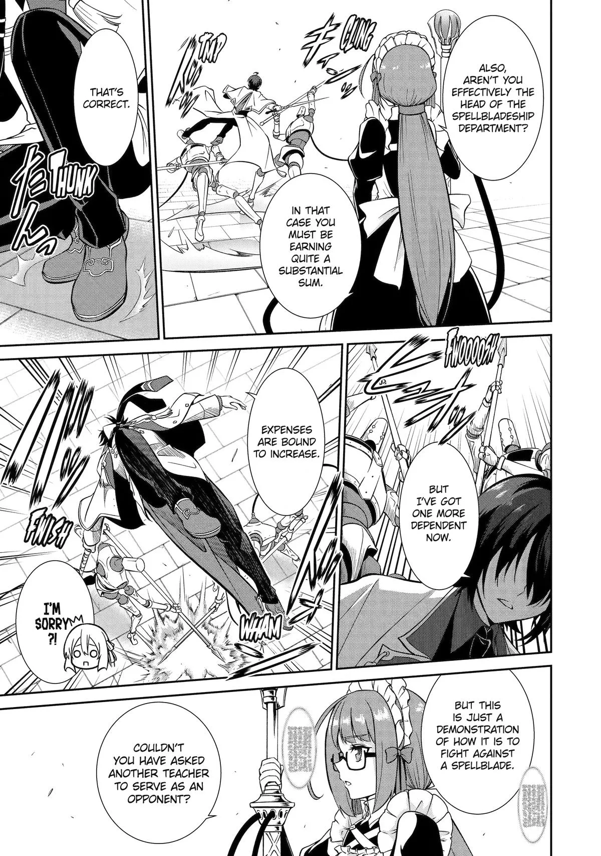 Trained to be the Ultimate Anti-magic Spellblade, chapter 14, page 25