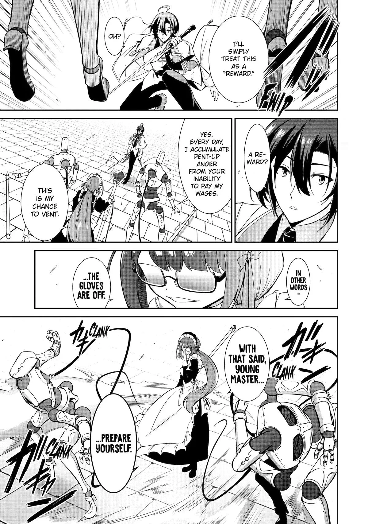 Trained to be the Ultimate Anti-magic Spellblade, chapter 14, page 31