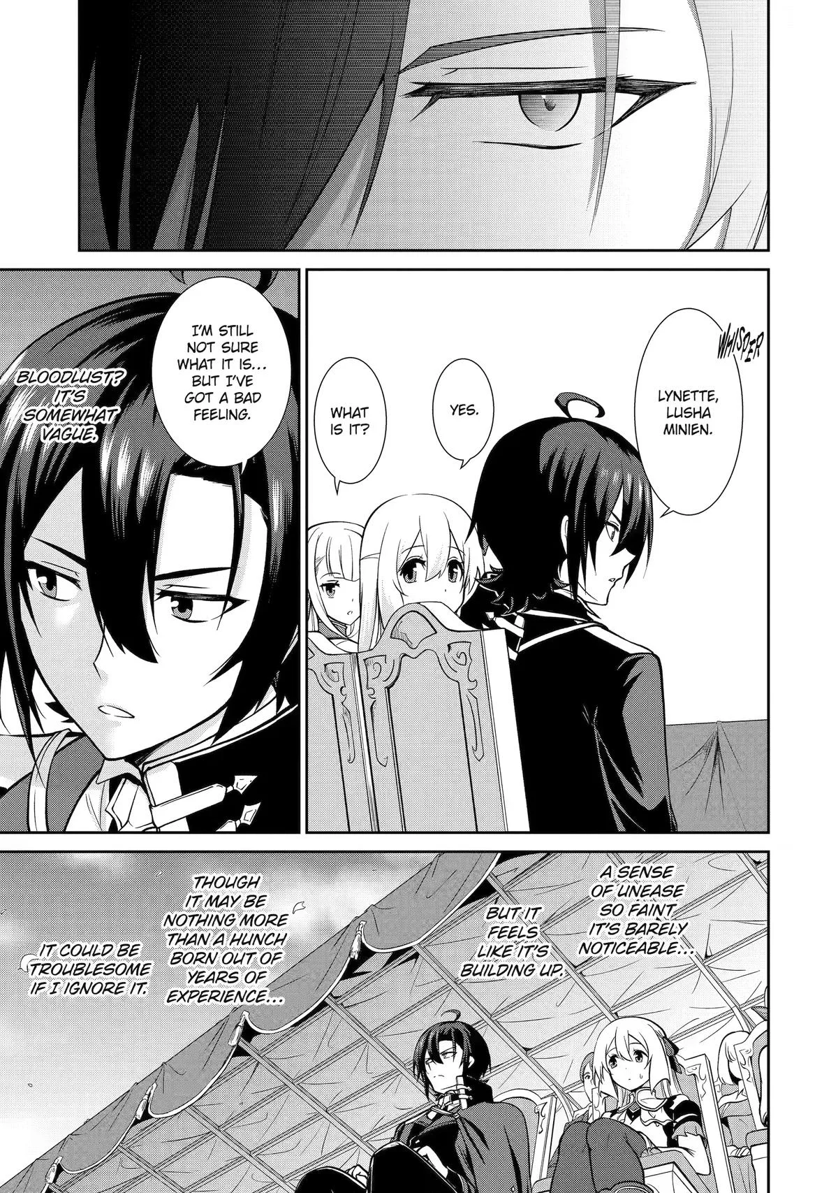 Trained to be the Ultimate Anti-magic Spellblade, chapter 15, page 33