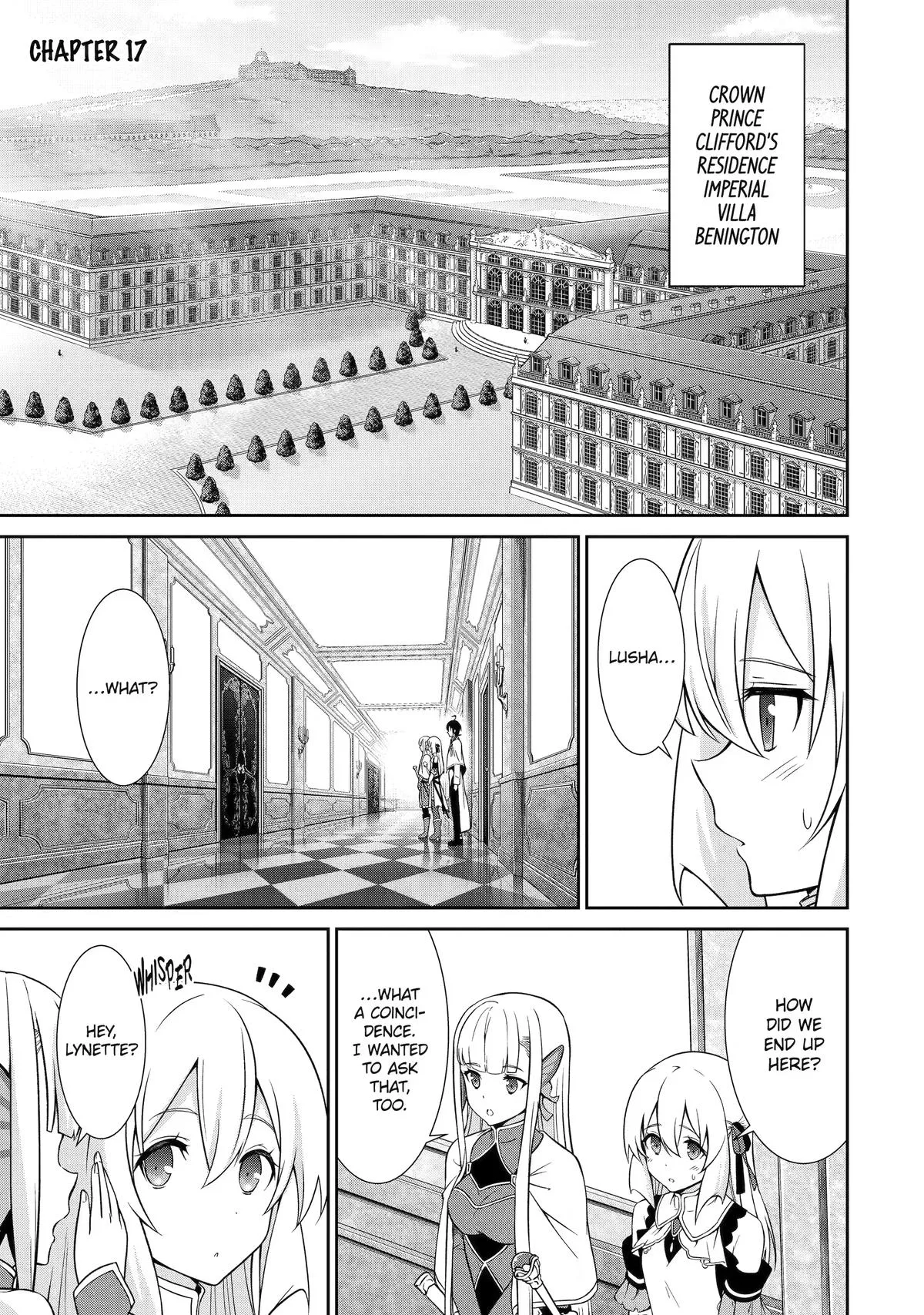 Trained to be the Ultimate Anti-magic Spellblade, chapter 17, page 1