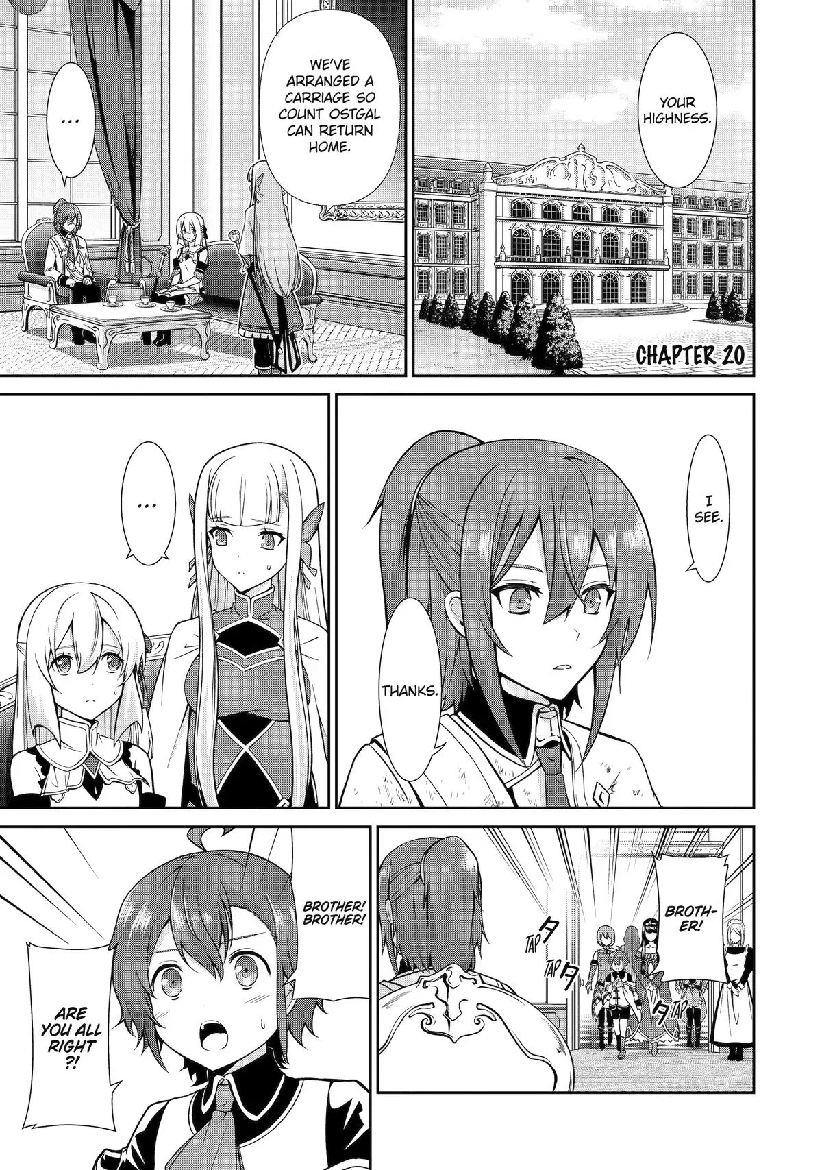 Trained to be the Ultimate Anti-magic Spellblade, chapter 20, page 1