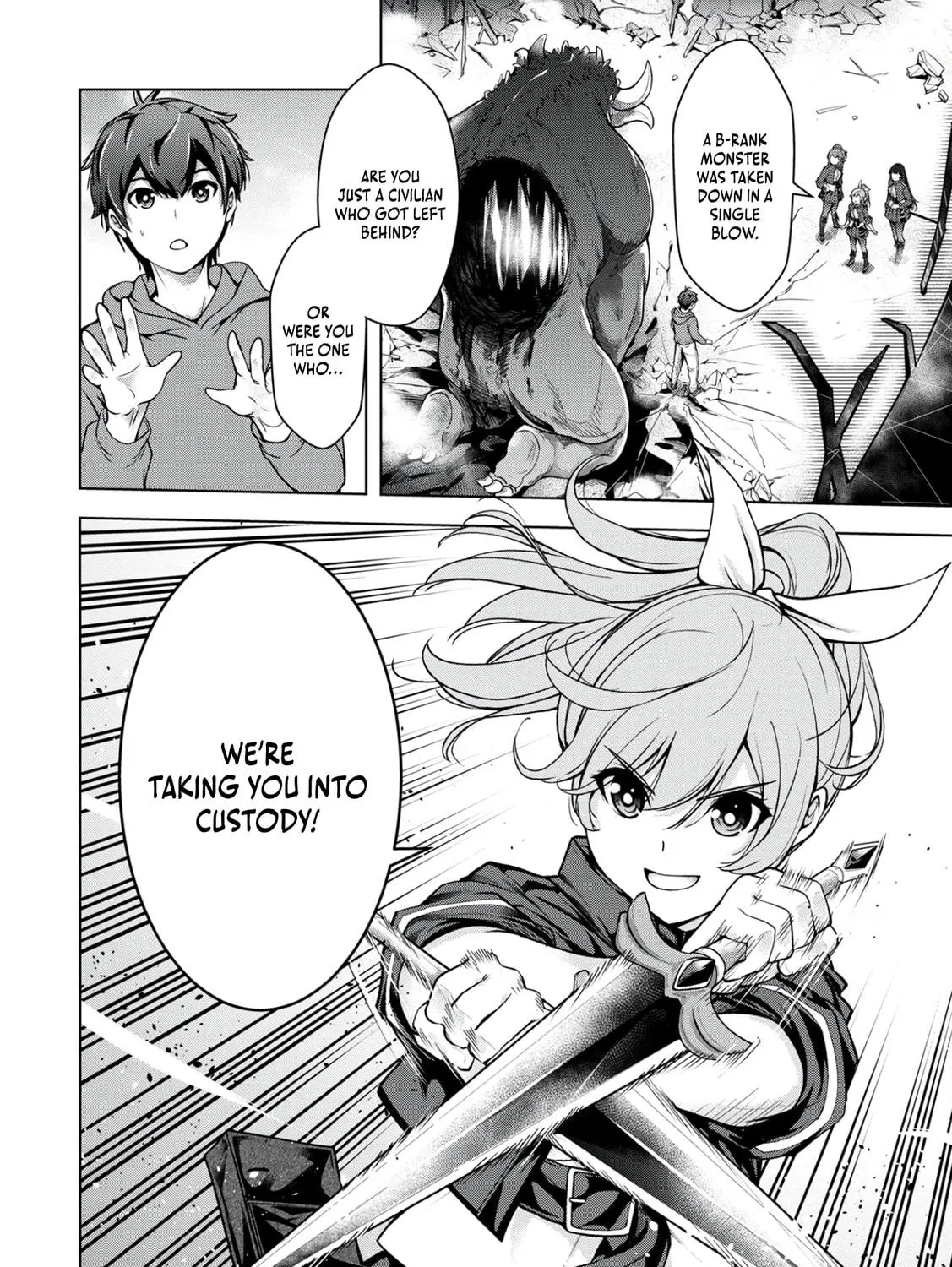 Kamigami no Kennou wo Ayatsurishi Mono - Nouryoku Suuchi "0" de Sagesumareteiru Ore da ga, Jitsu wa Sekai Saikyou no Ikkaku, chapter 2, page 3