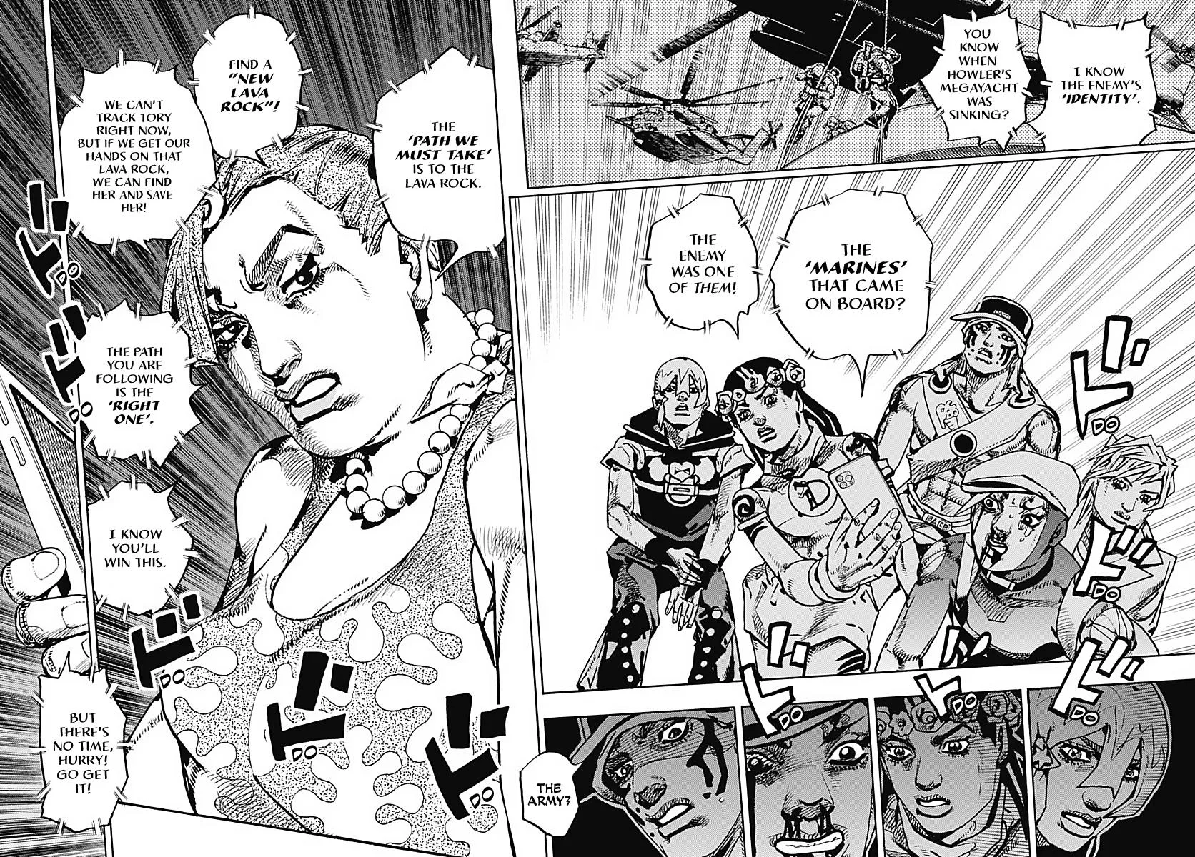 JoJo Bizarre Adventure Part 9: The JoJoLands, chapter 38, page 23