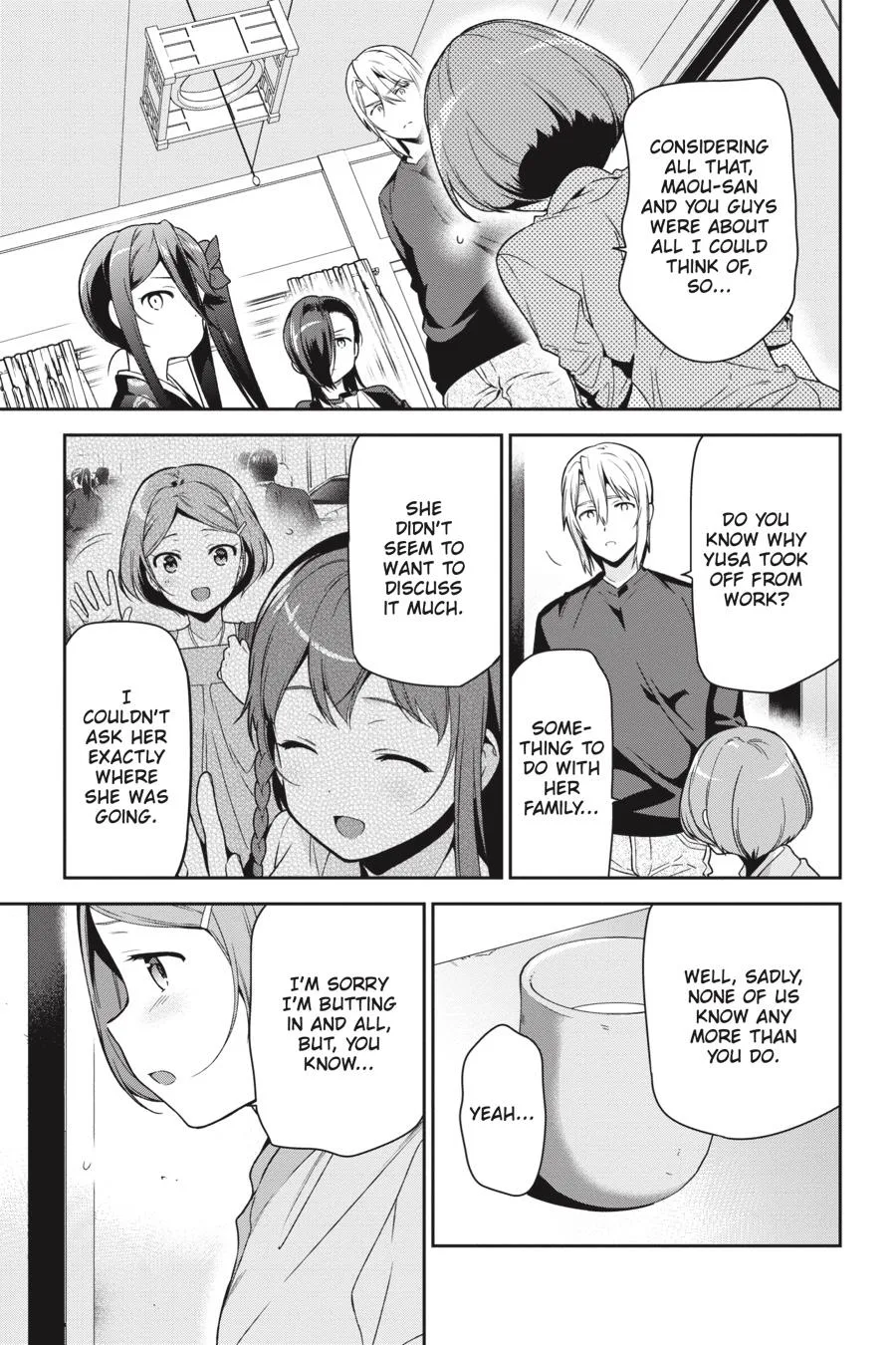 The Devil is a Part-Timer!, chapter 71, page 7