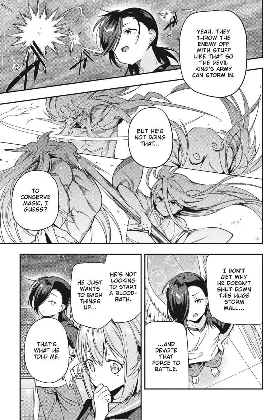 The Devil is a Part-Timer!, chapter 76, page 17