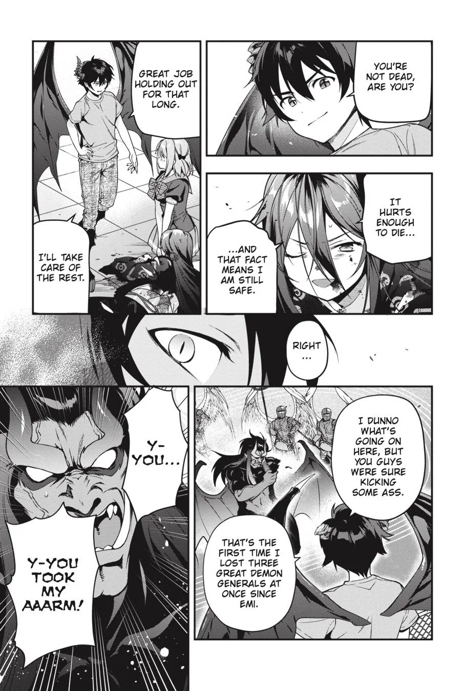 The Devil is a Part-Timer!, chapter 77, page 19
