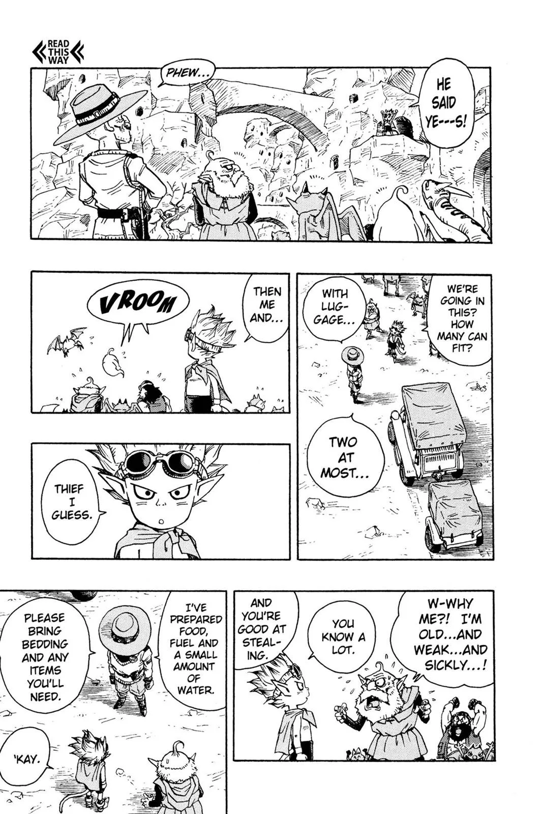 Sand Land, chapter 1, page 26