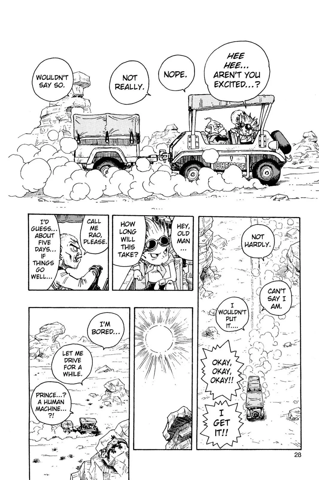 Sand Land, chapter 1, page 29