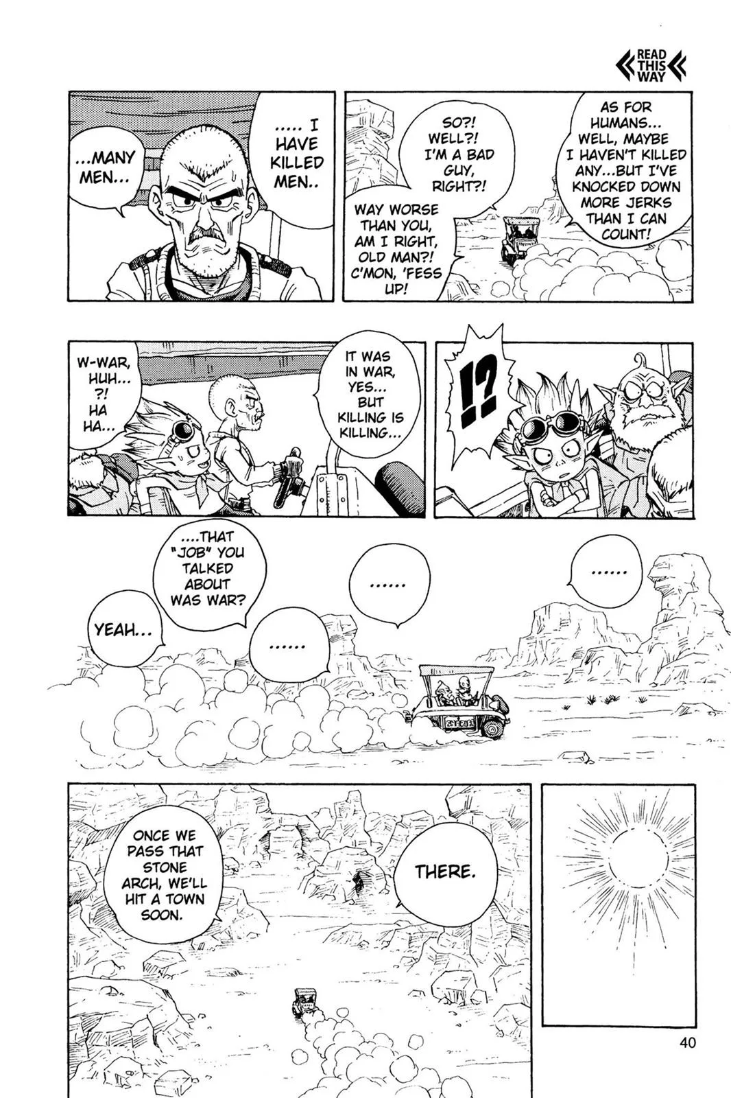 Sand Land, chapter 2, page 4