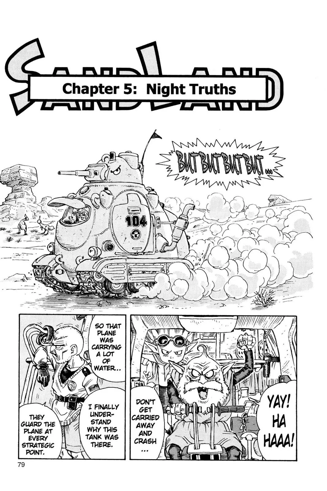Sand Land, chapter 5, page 1