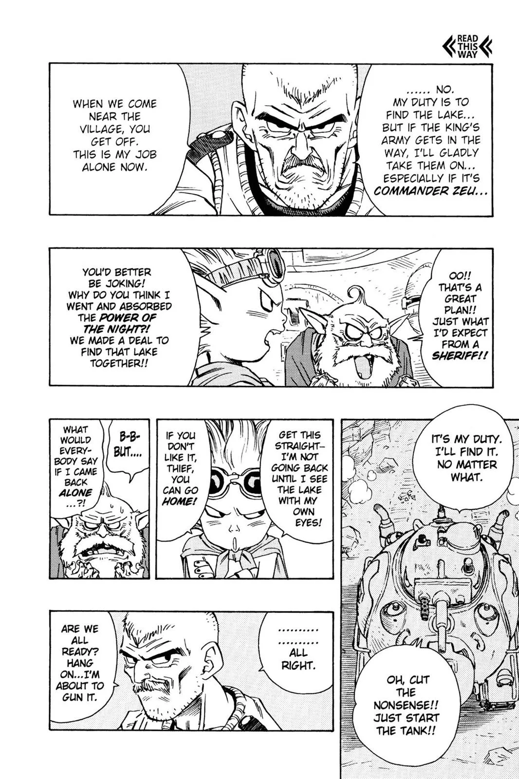 Sand Land, chapter 6, page 4