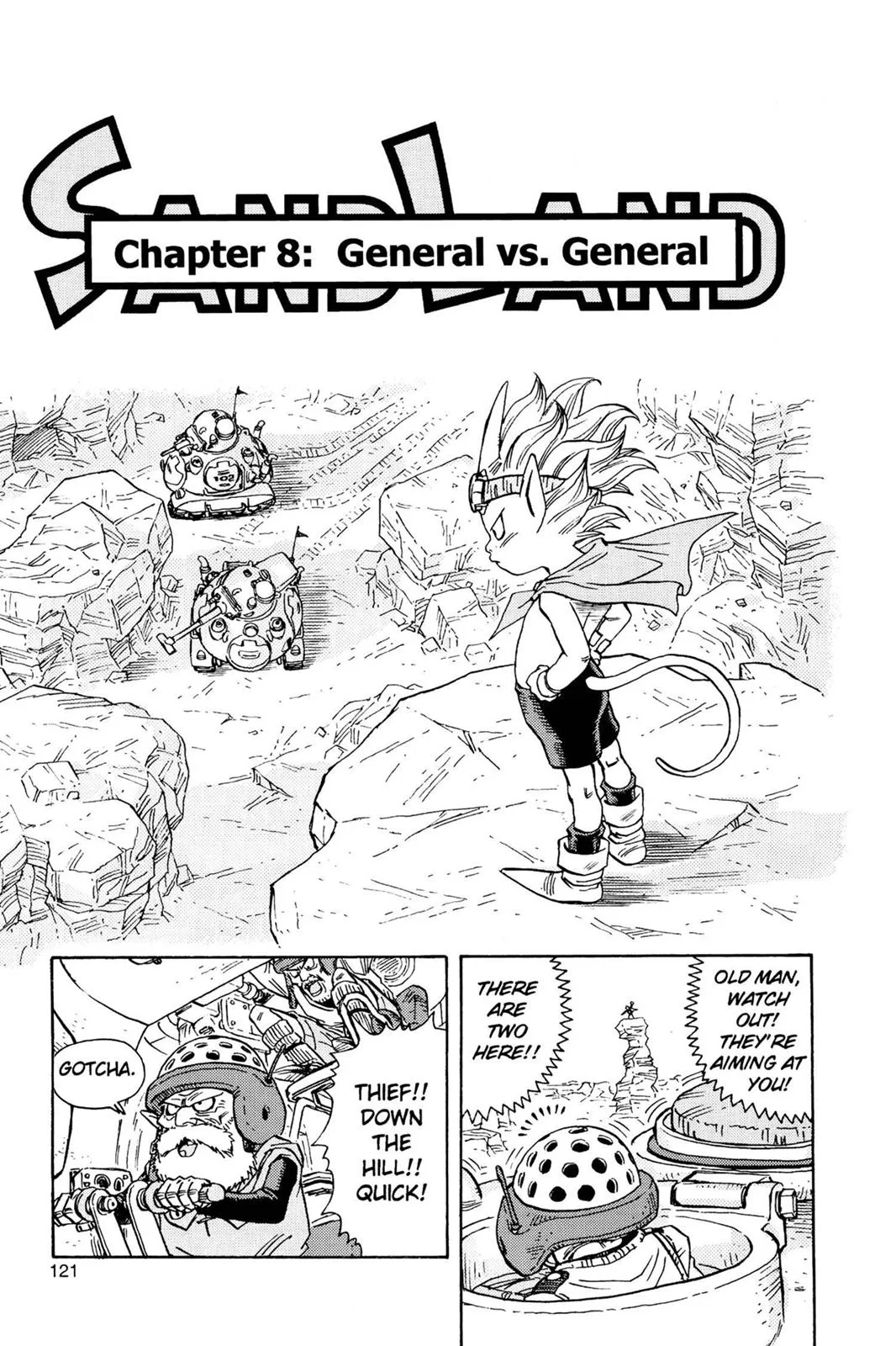 Sand Land, chapter 8, page 1