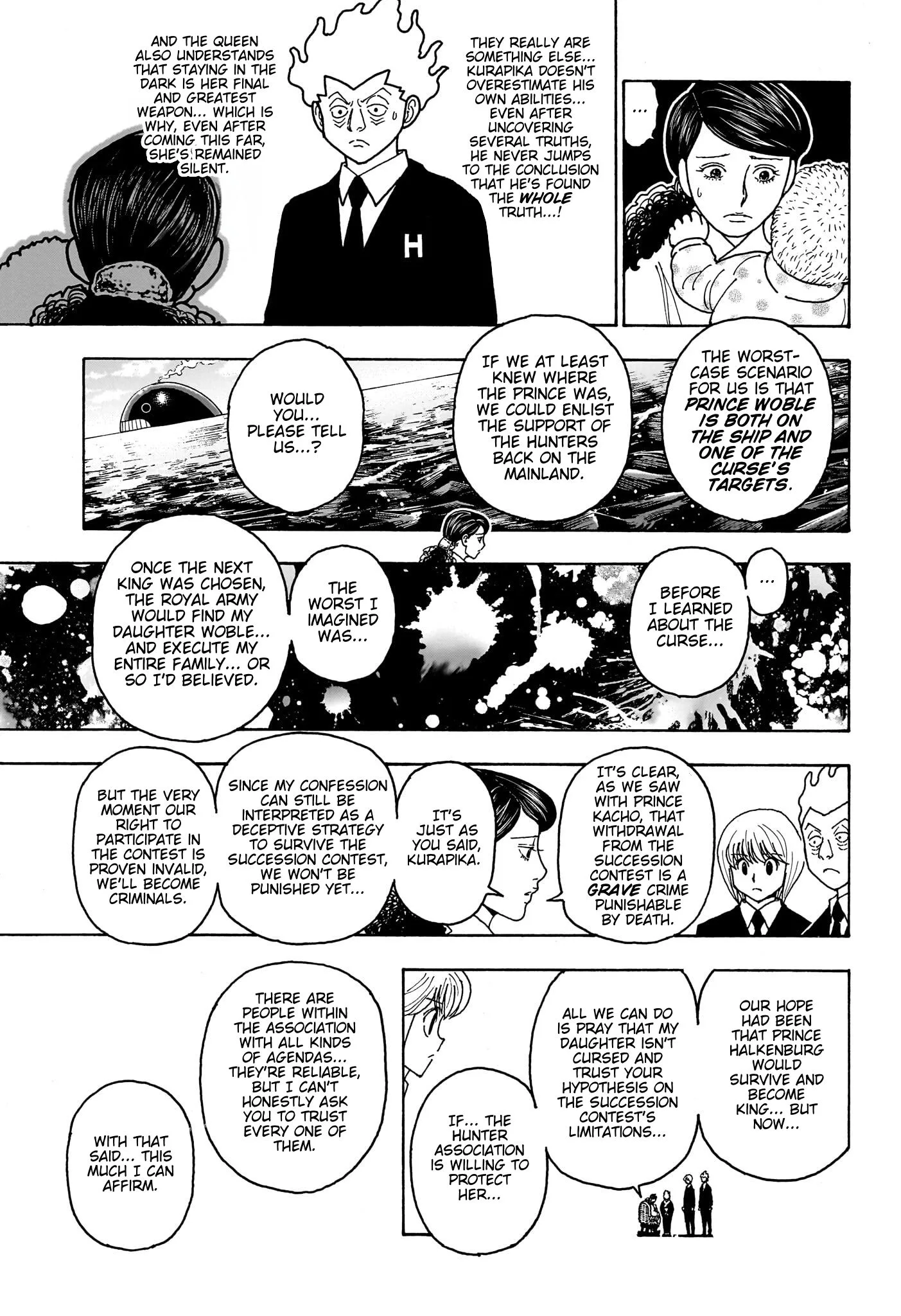 Hunter x Hunter Colored Manga, chapter 414, page 16