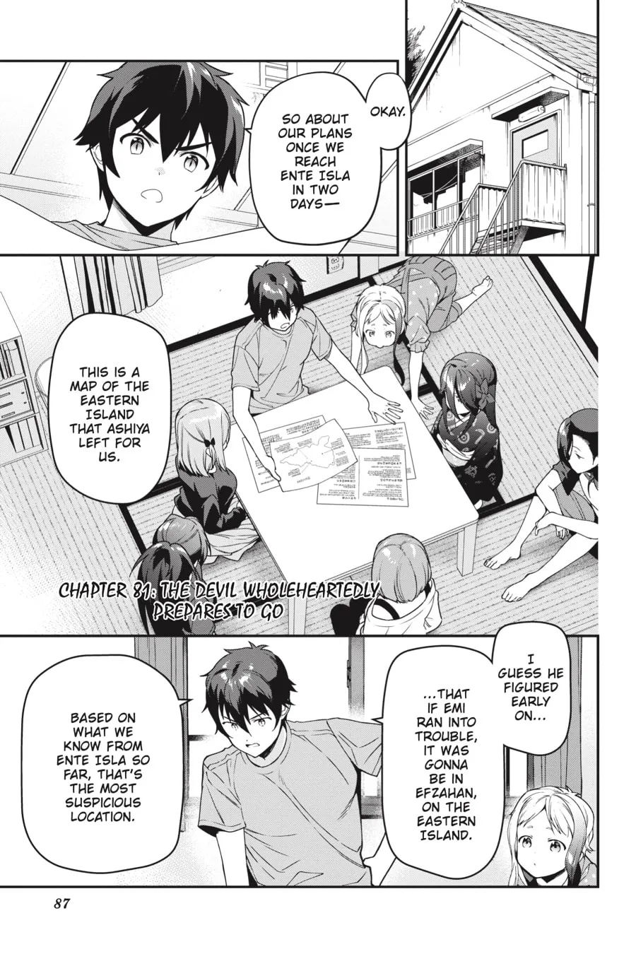 The Devil is a Part-Timer!, chapter 81, page 1