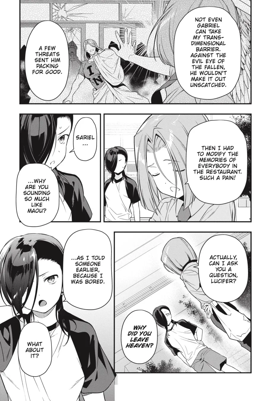 The Devil is a Part-Timer!, chapter 81, page 21