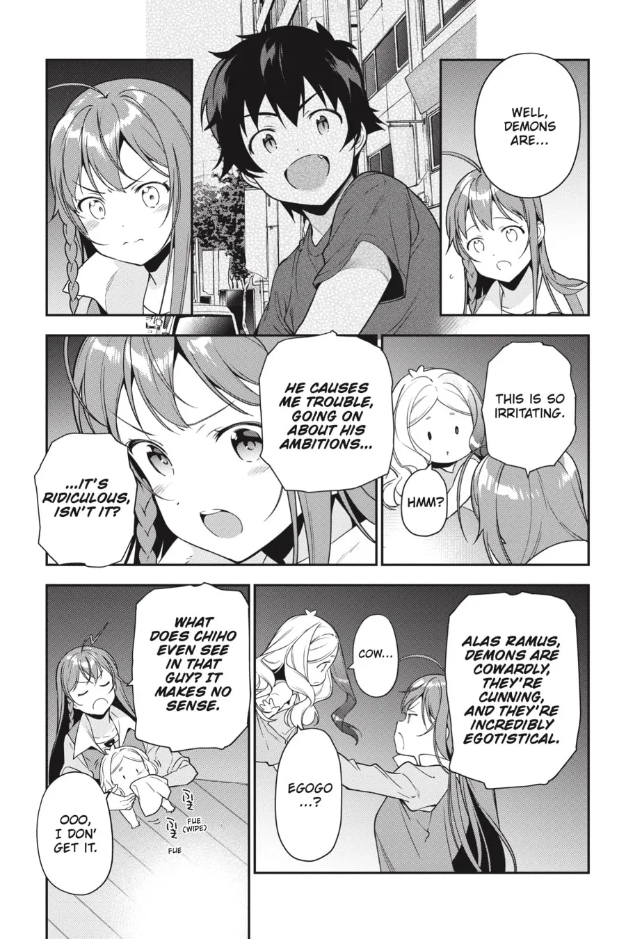 The Devil is a Part-Timer!, chapter 82, page 19