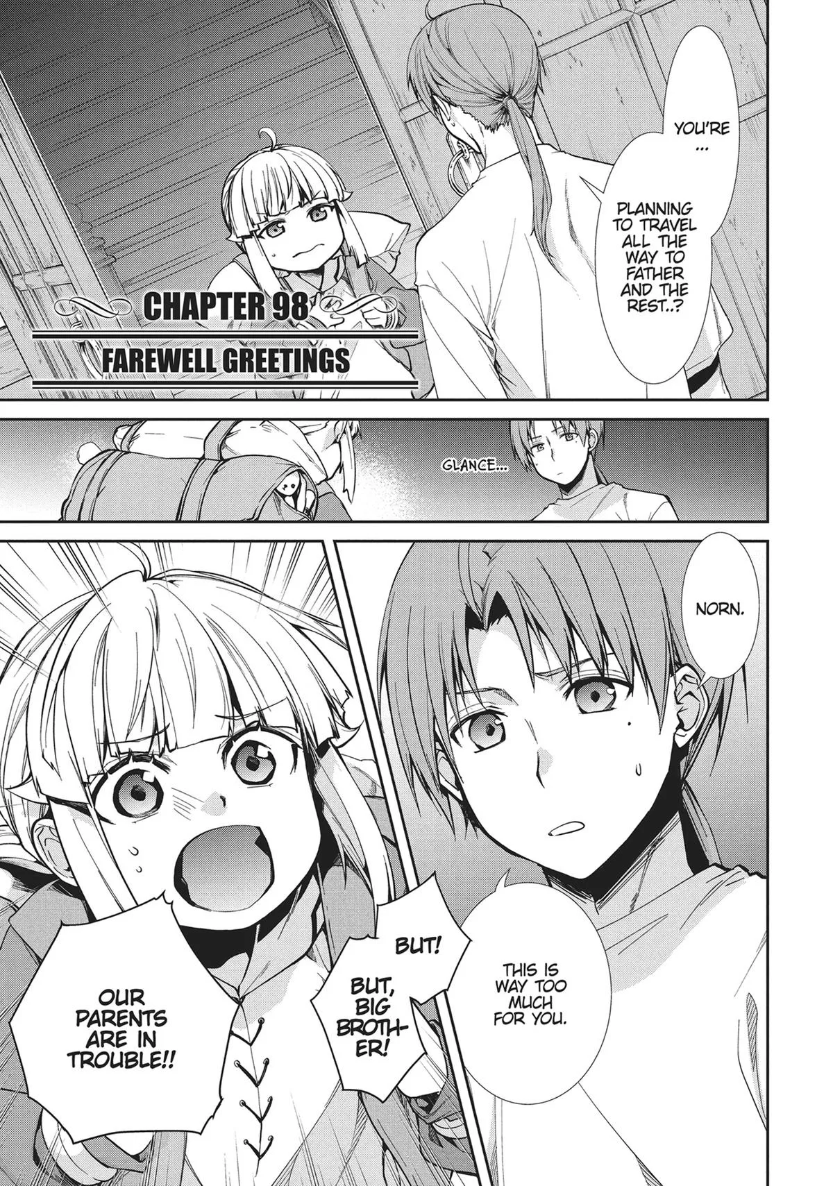 Mushoku Tensei: Jobless Reincarnation, chapter 98, page 1