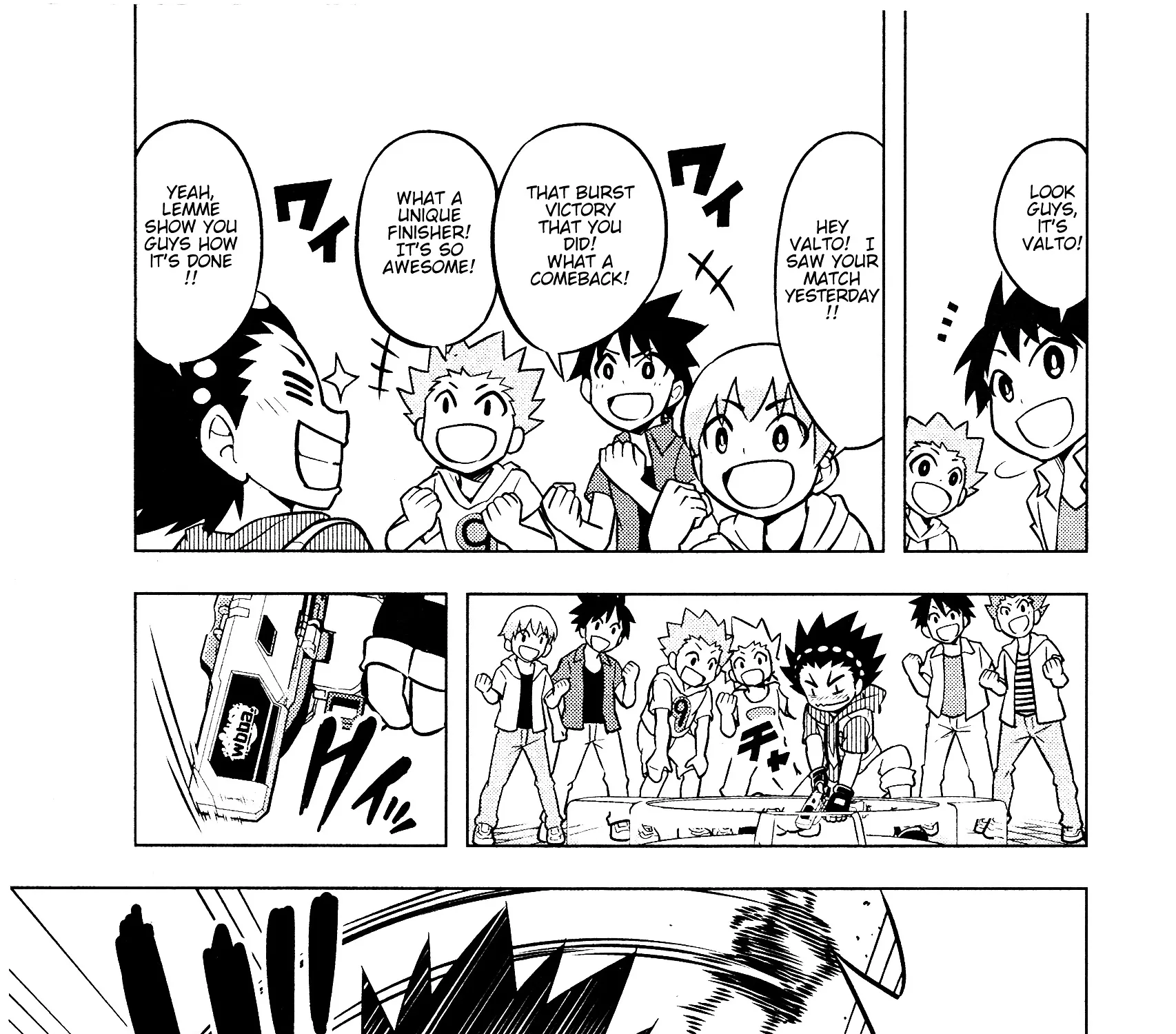 Beyblade Burst Manga, chapter 2, page 1