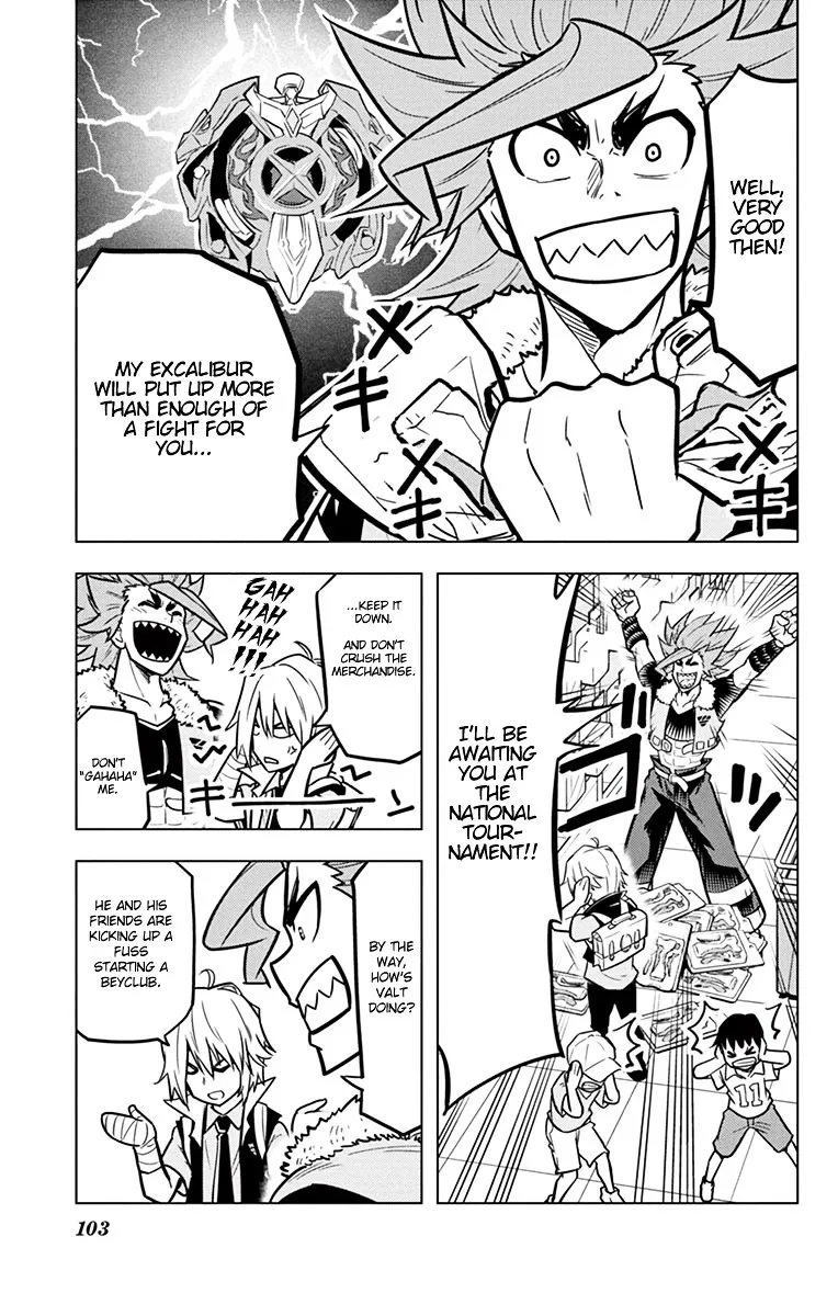 Beyblade Burst Manga, chapter 7, page 17