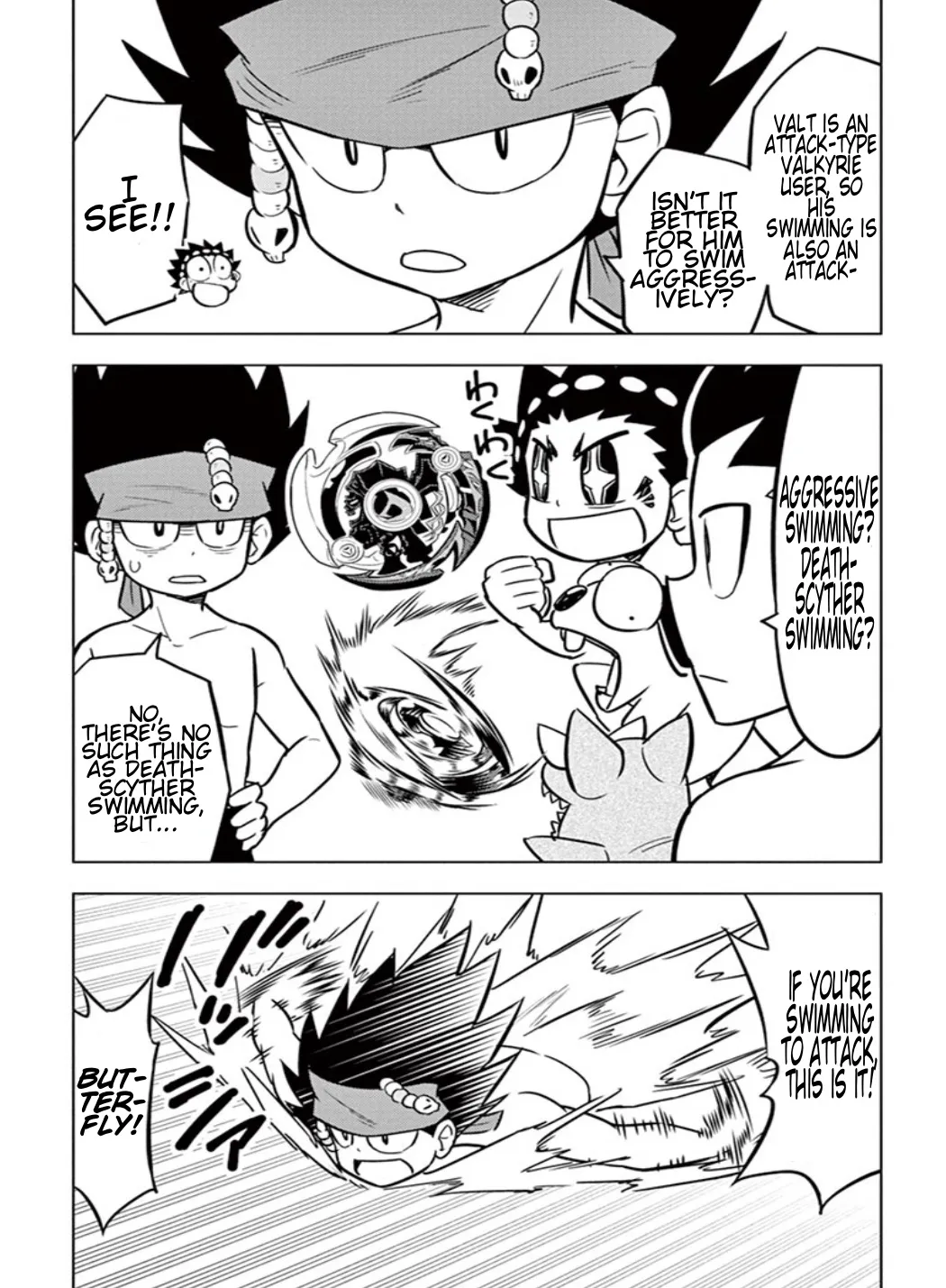 Beyblade Burst Manga, chapter 14, page 9