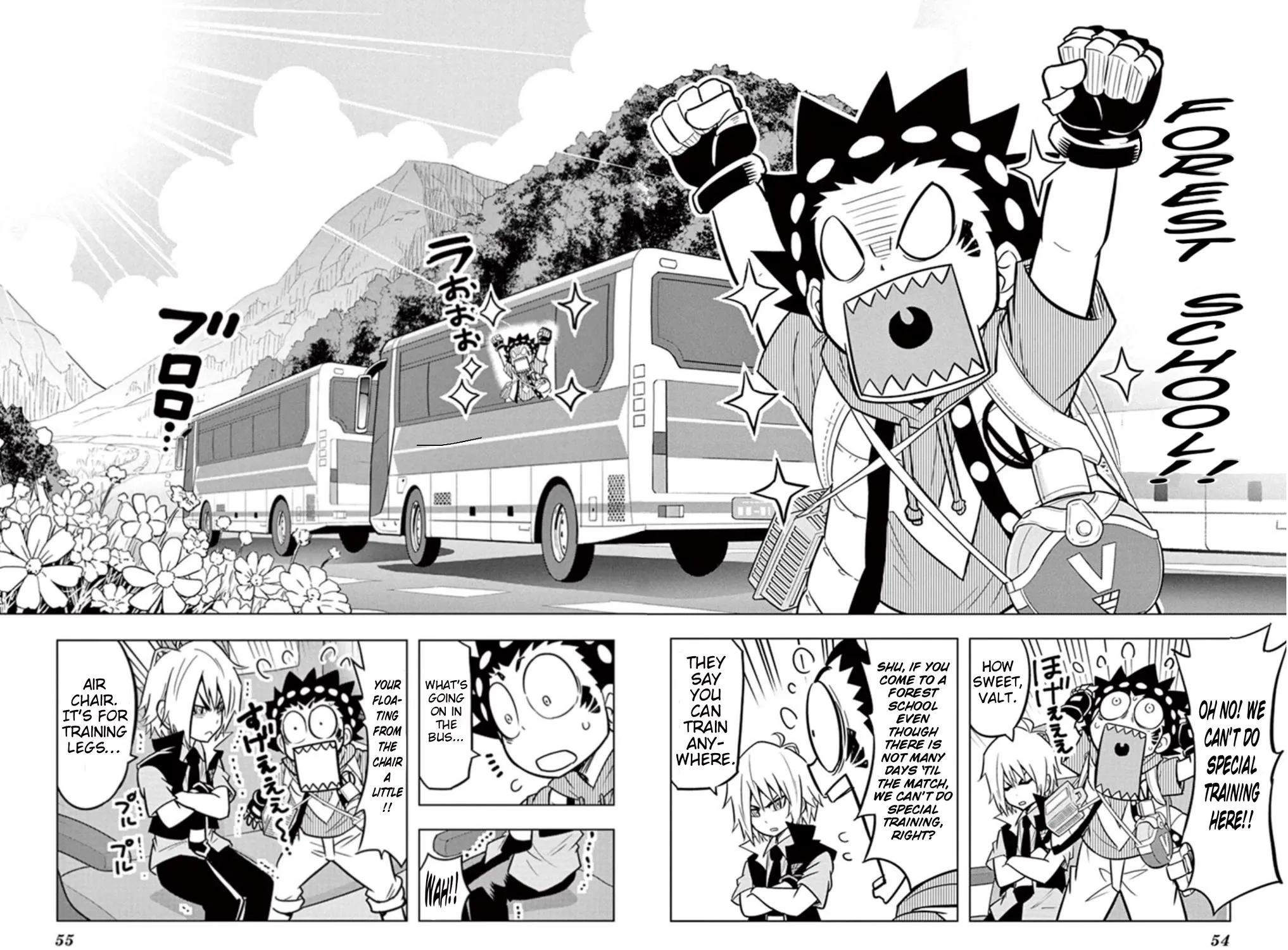 Beyblade Burst Manga, chapter 15, page 45