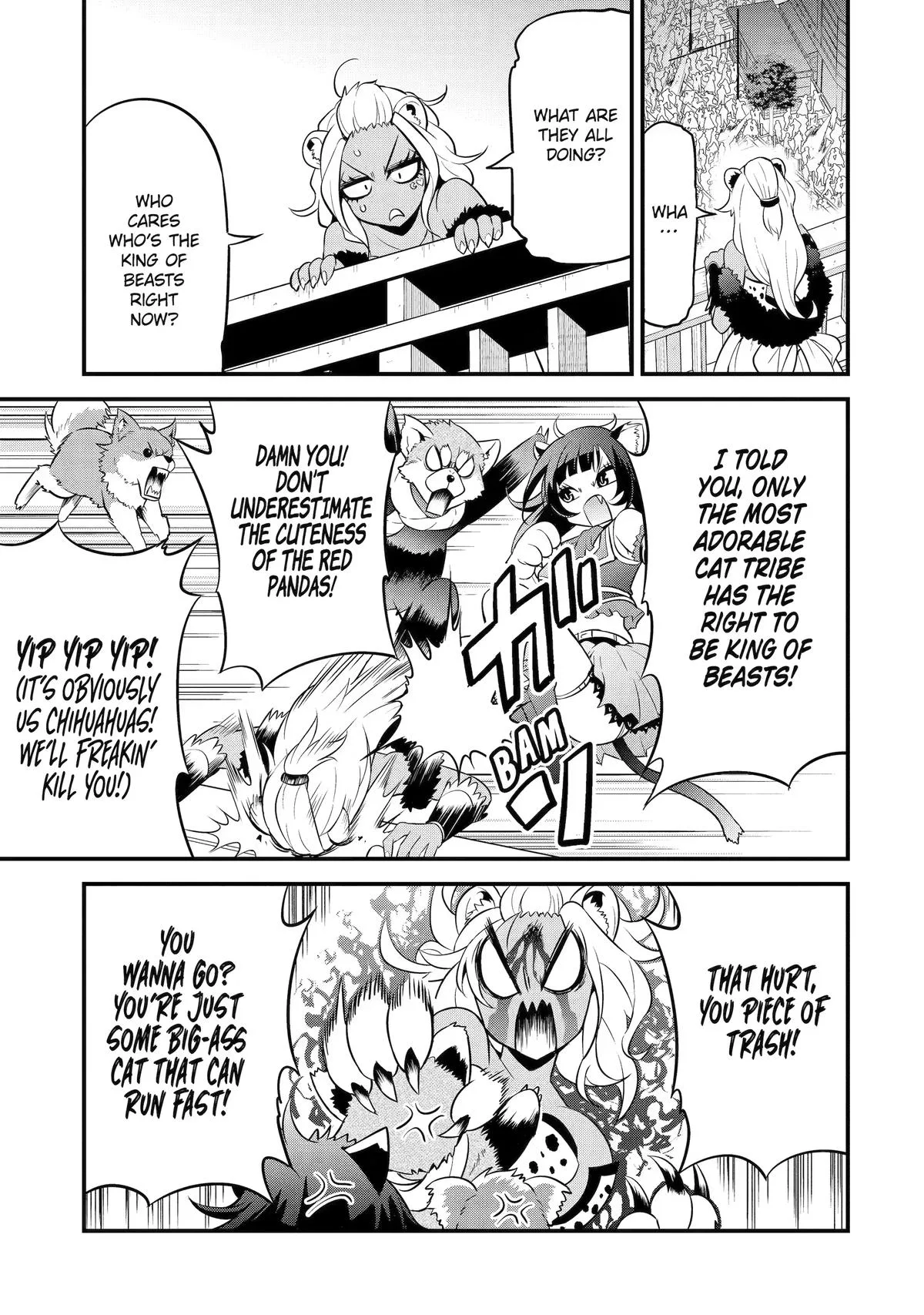 The Beast King Ouma Reconquers the World, chapter 14, page 34