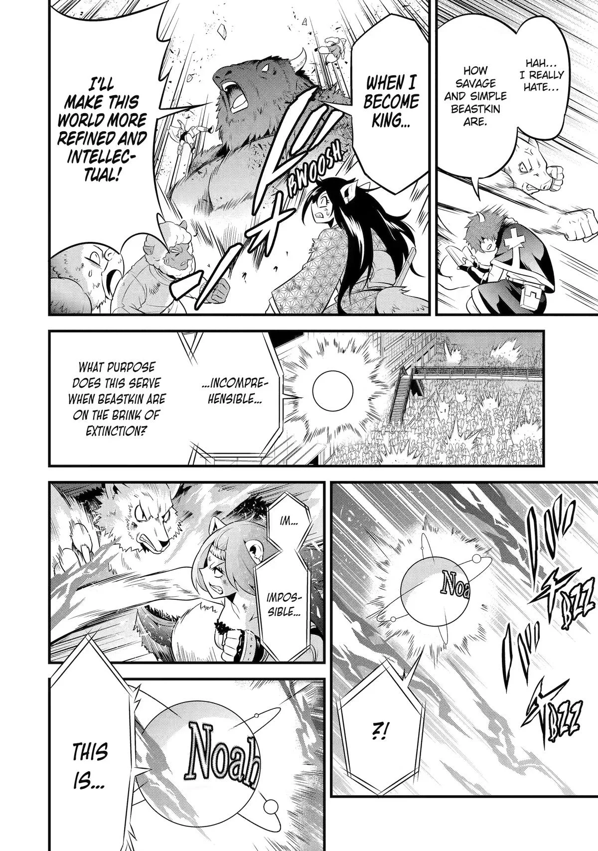 The Beast King Ouma Reconquers the World, chapter 14, page 35
