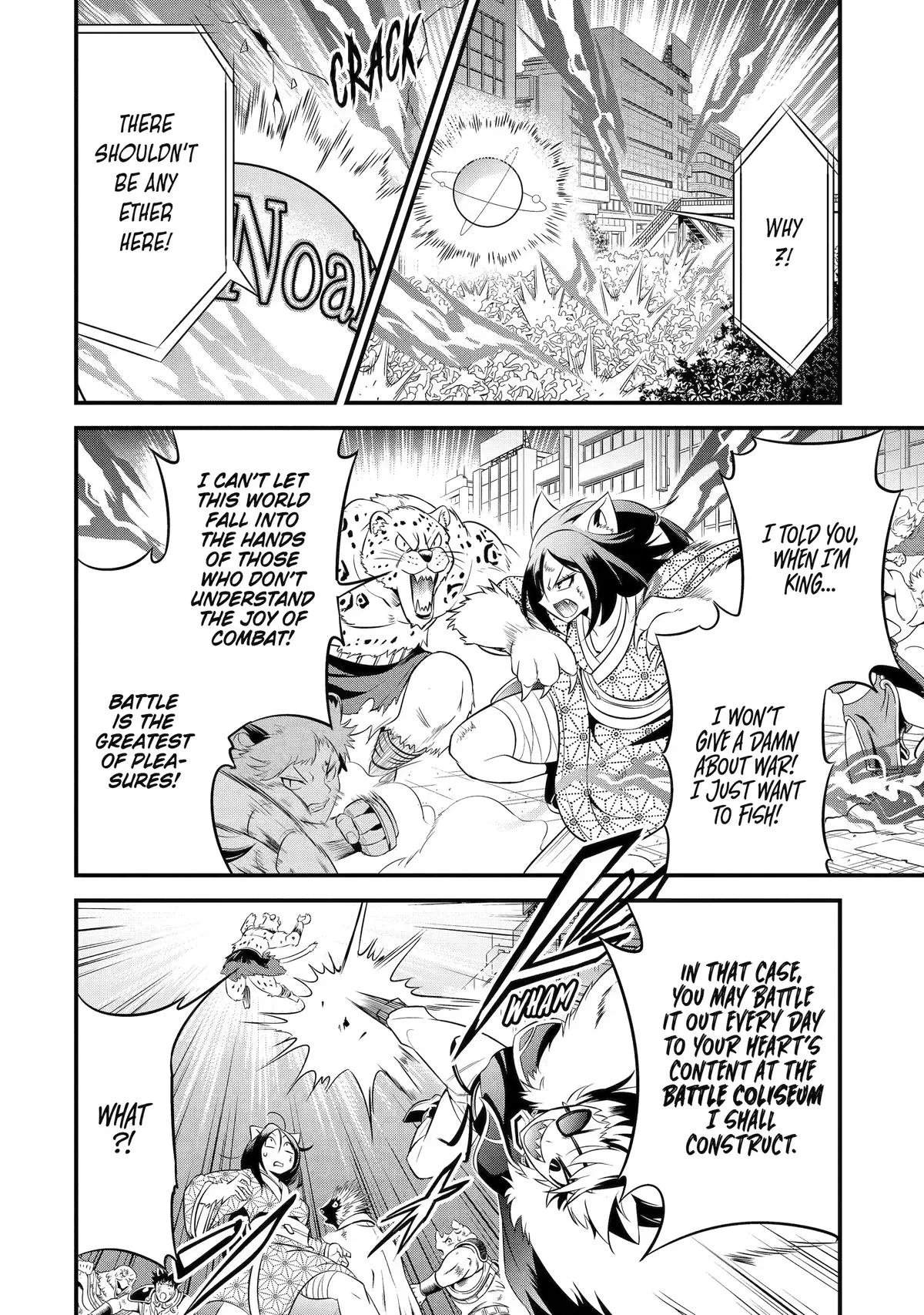 The Beast King Ouma Reconquers the World, chapter 14, page 37