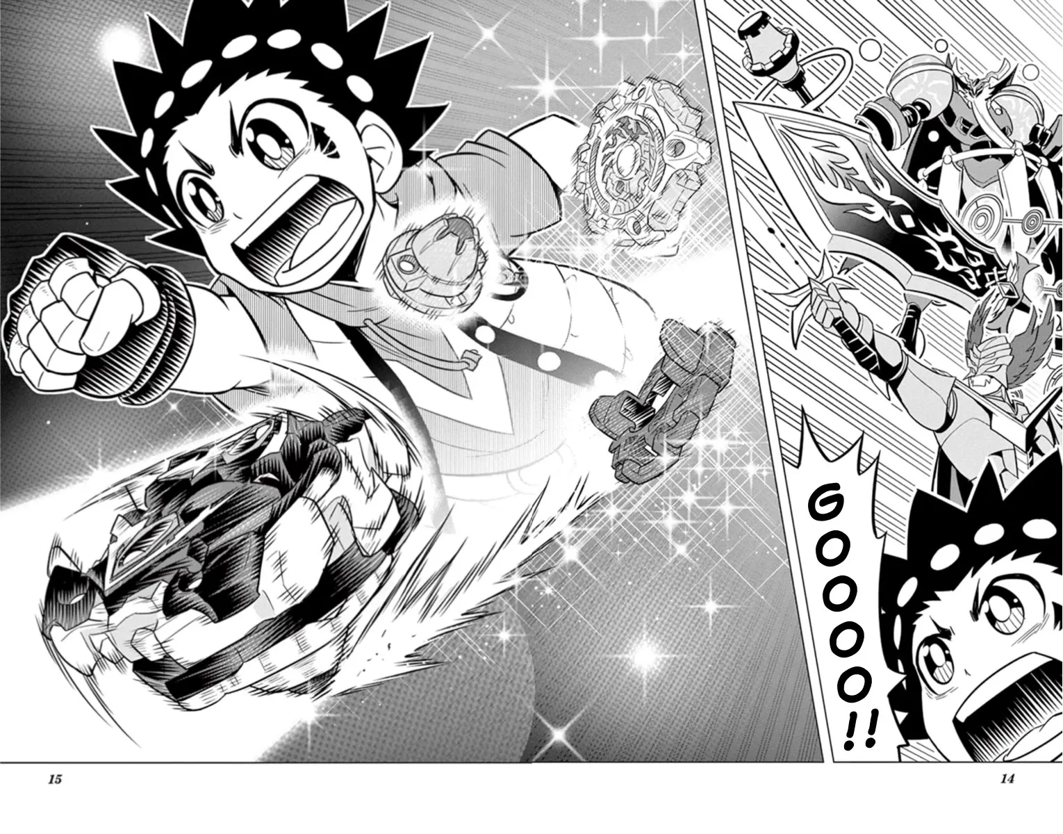 Beyblade Burst Manga, chapter 18.5, page 15