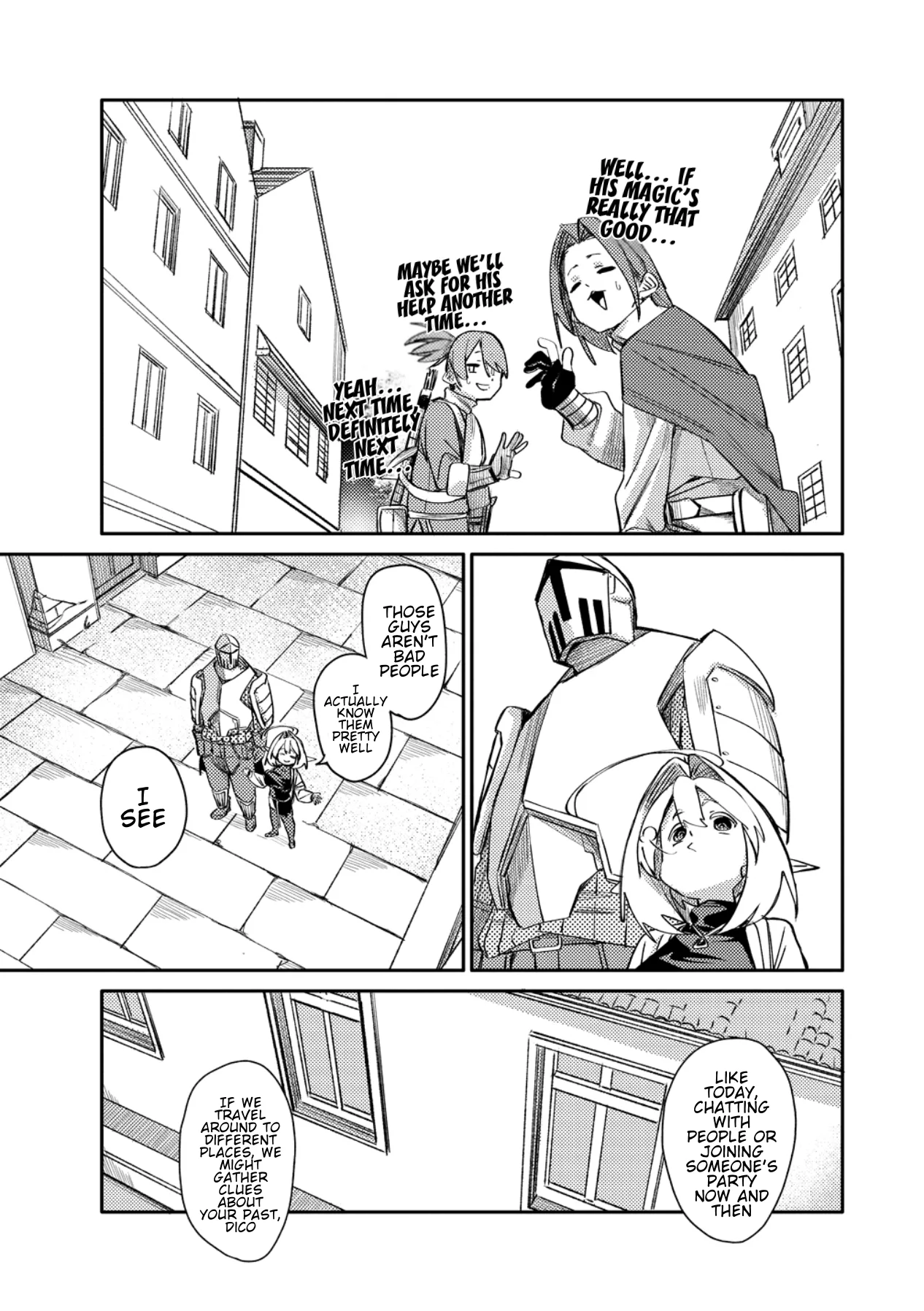 The Elf Picked Up a Heavy Knight., chapter 2, page 15