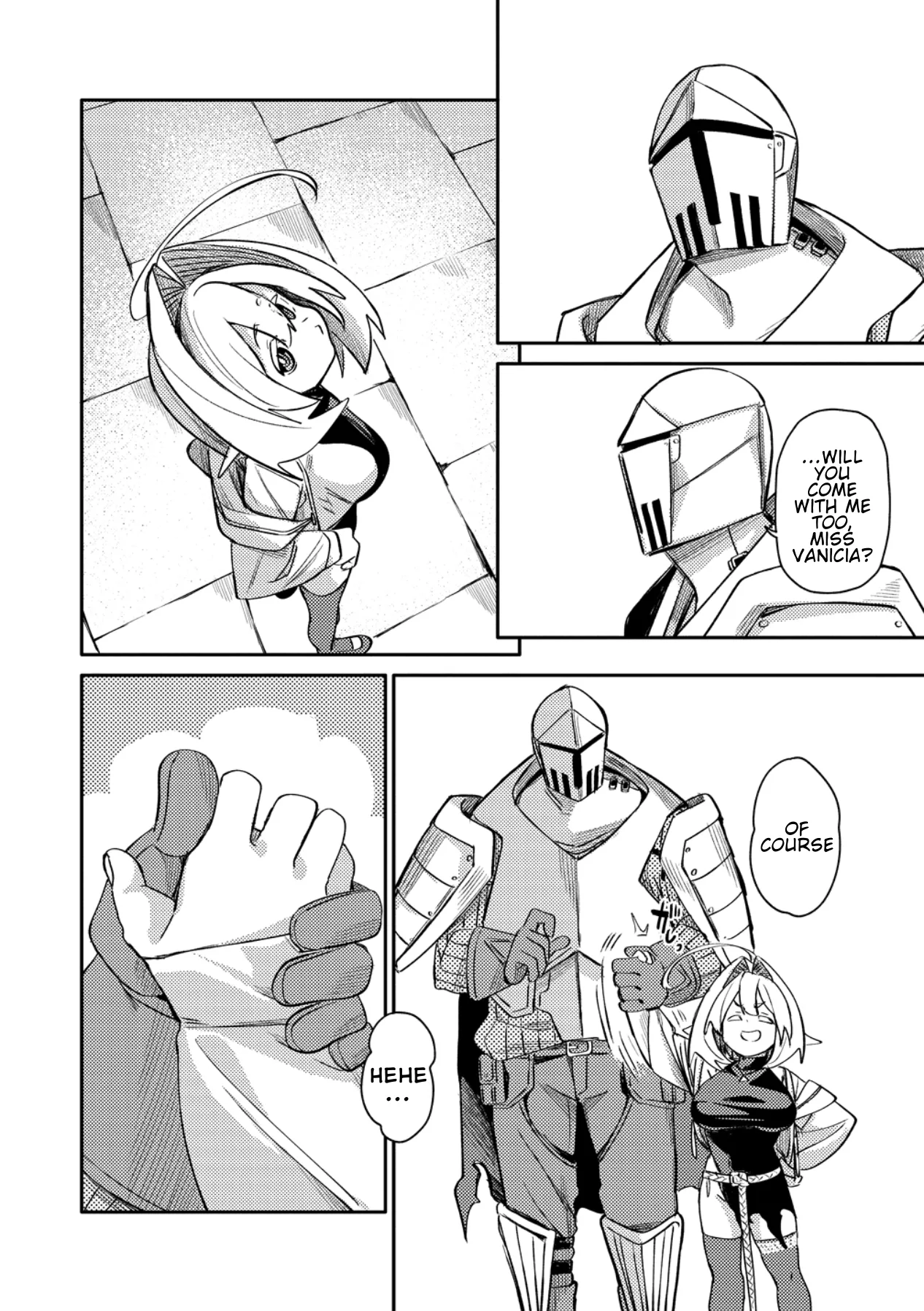 The Elf Picked Up a Heavy Knight., chapter 2, page 16