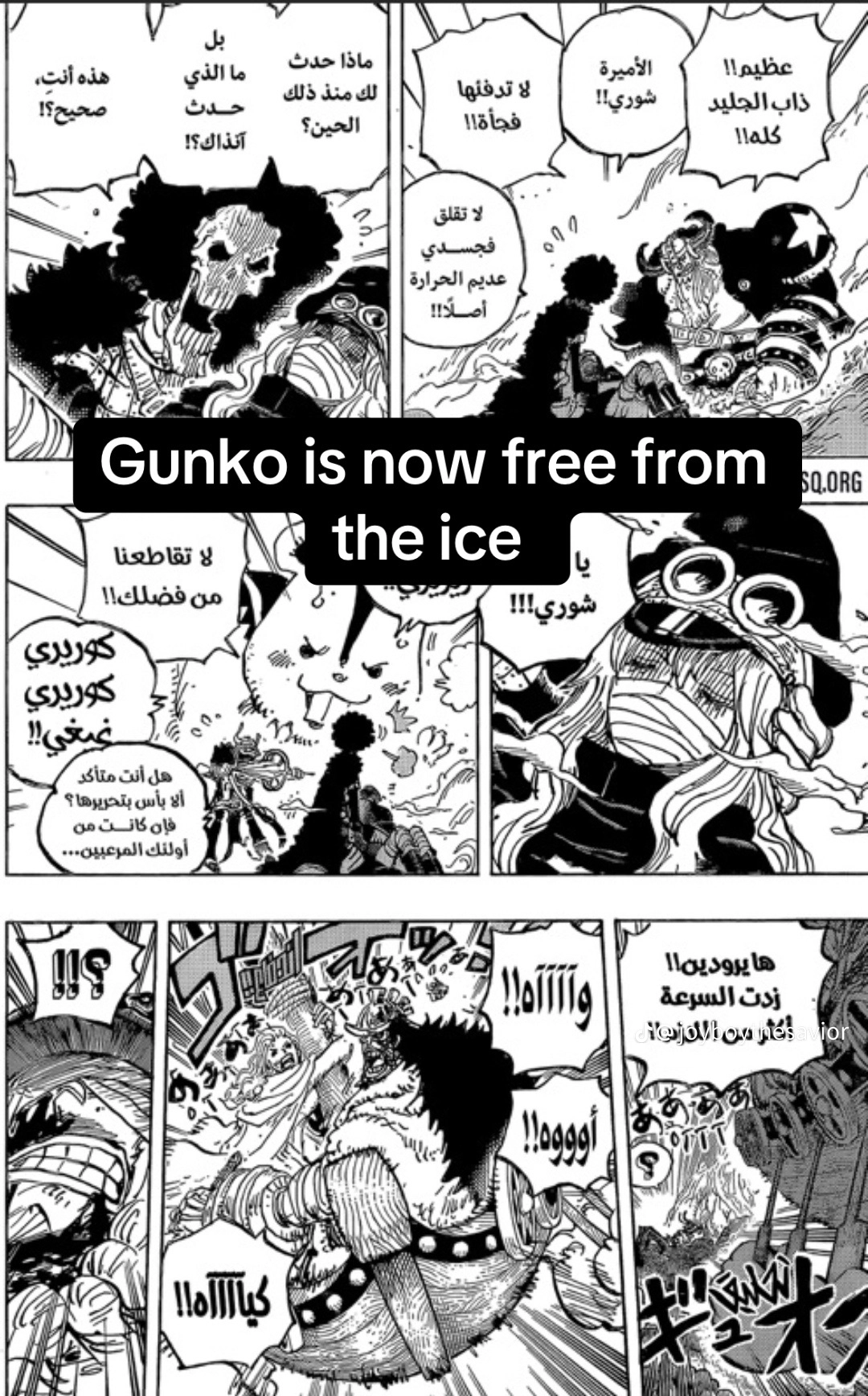 One Piece Manga, chapter 1189 RAW, page 3