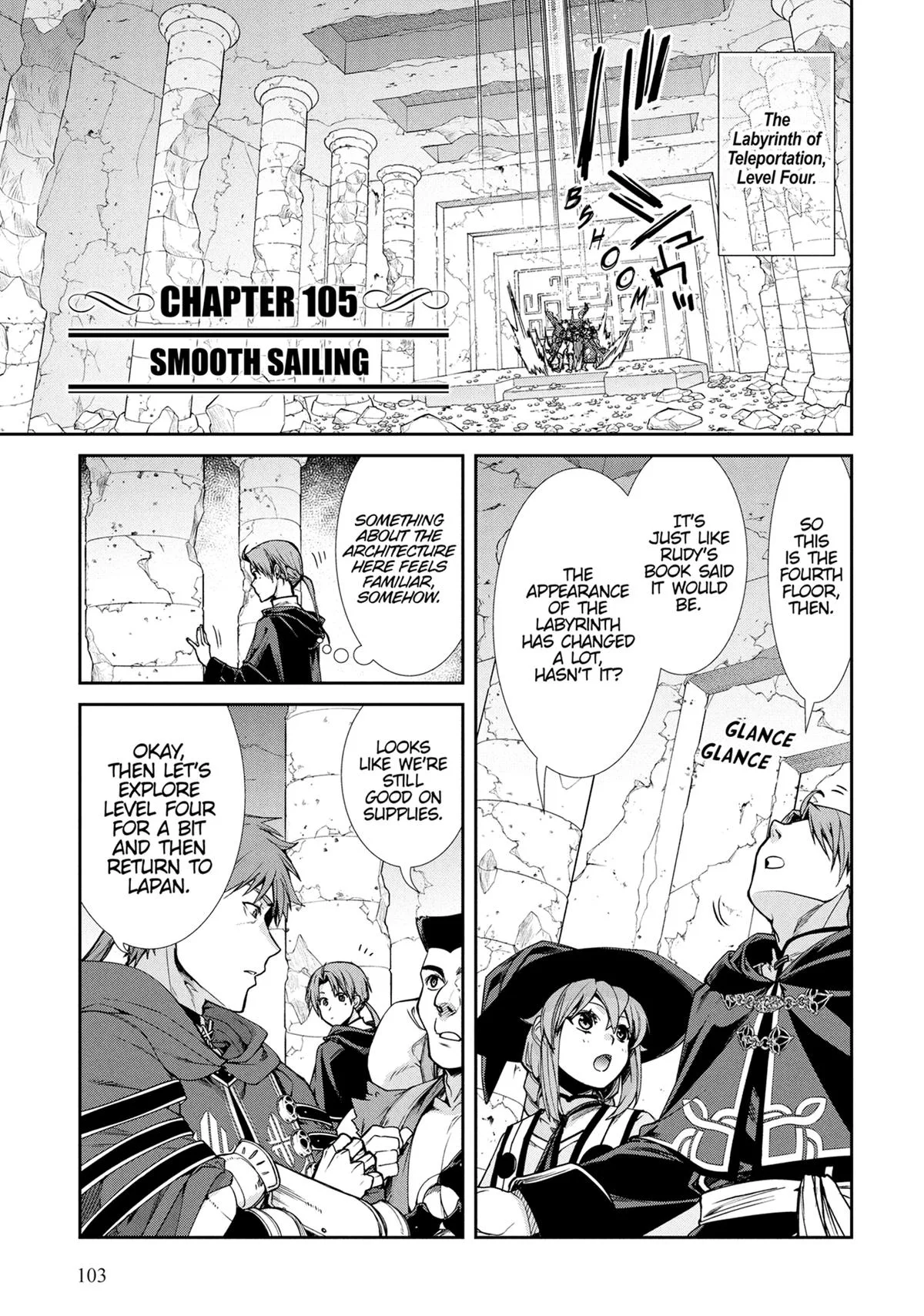 Mushoku Tensei: Jobless Reincarnation, chapter 105, page 1