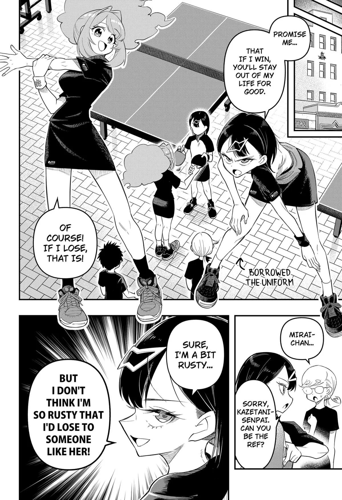 Shunrai Table Tennis, chapter 1, page 27